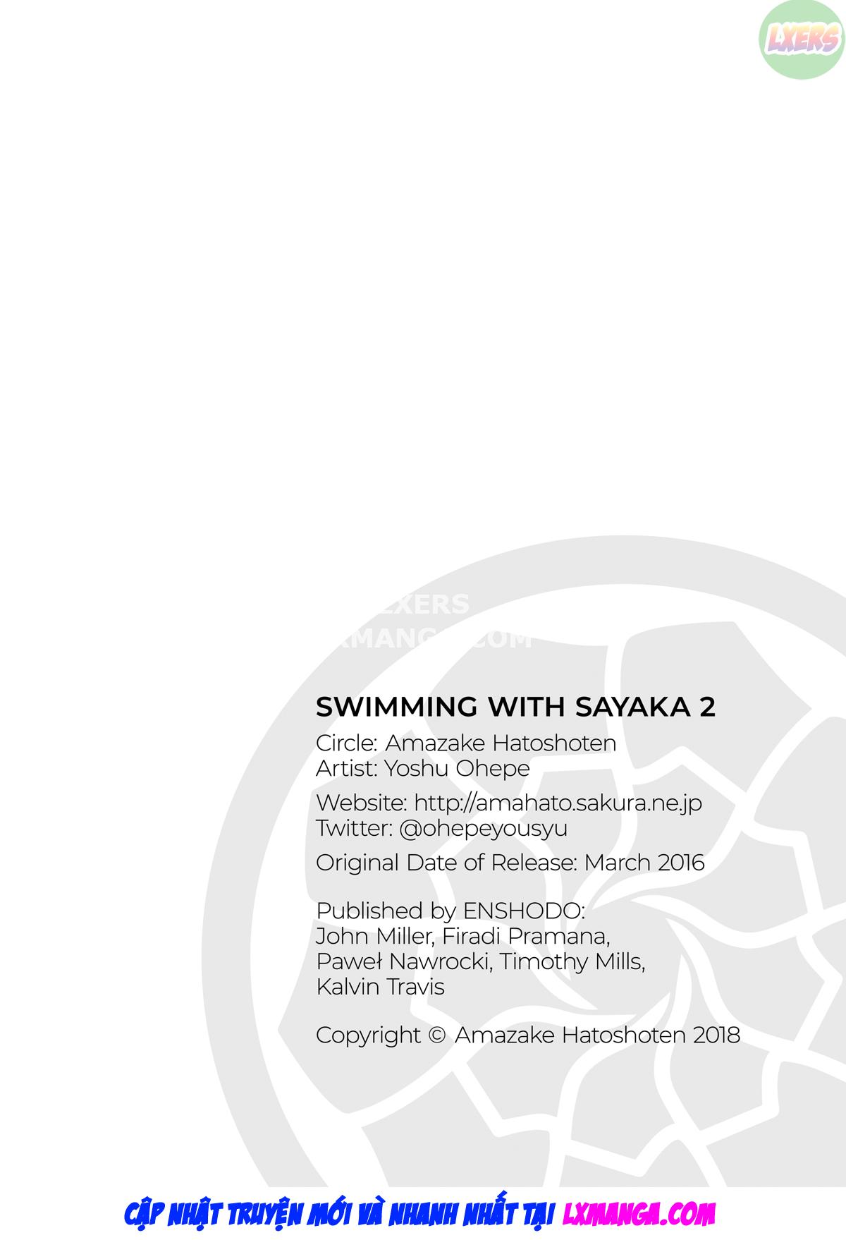 Đọc truyện hentai Swimming with Sayaka - Chap 2