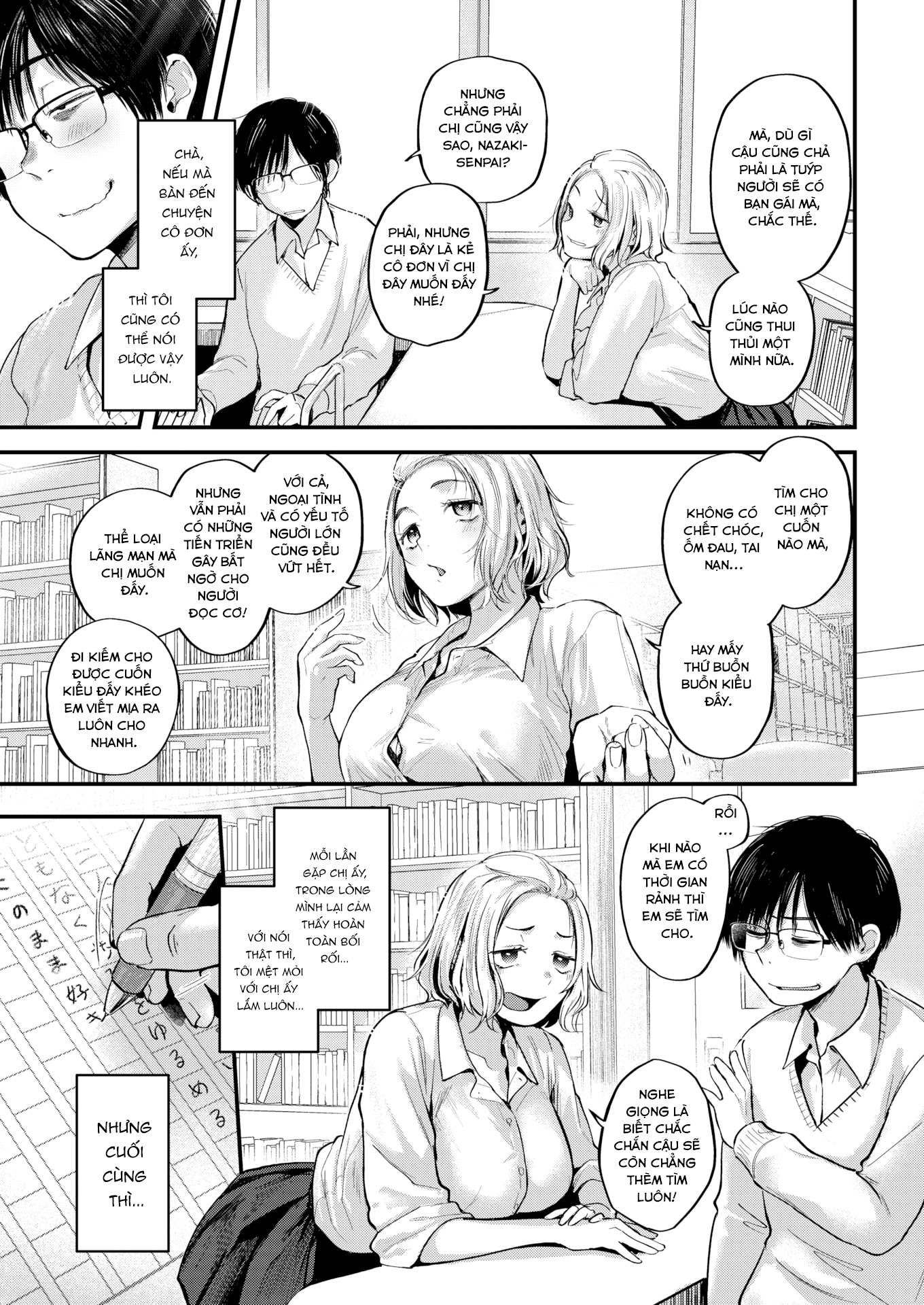 Đọc truyện hentai Cuộc hội ngộ & Cuốn tiểu thuyết - Oneshot