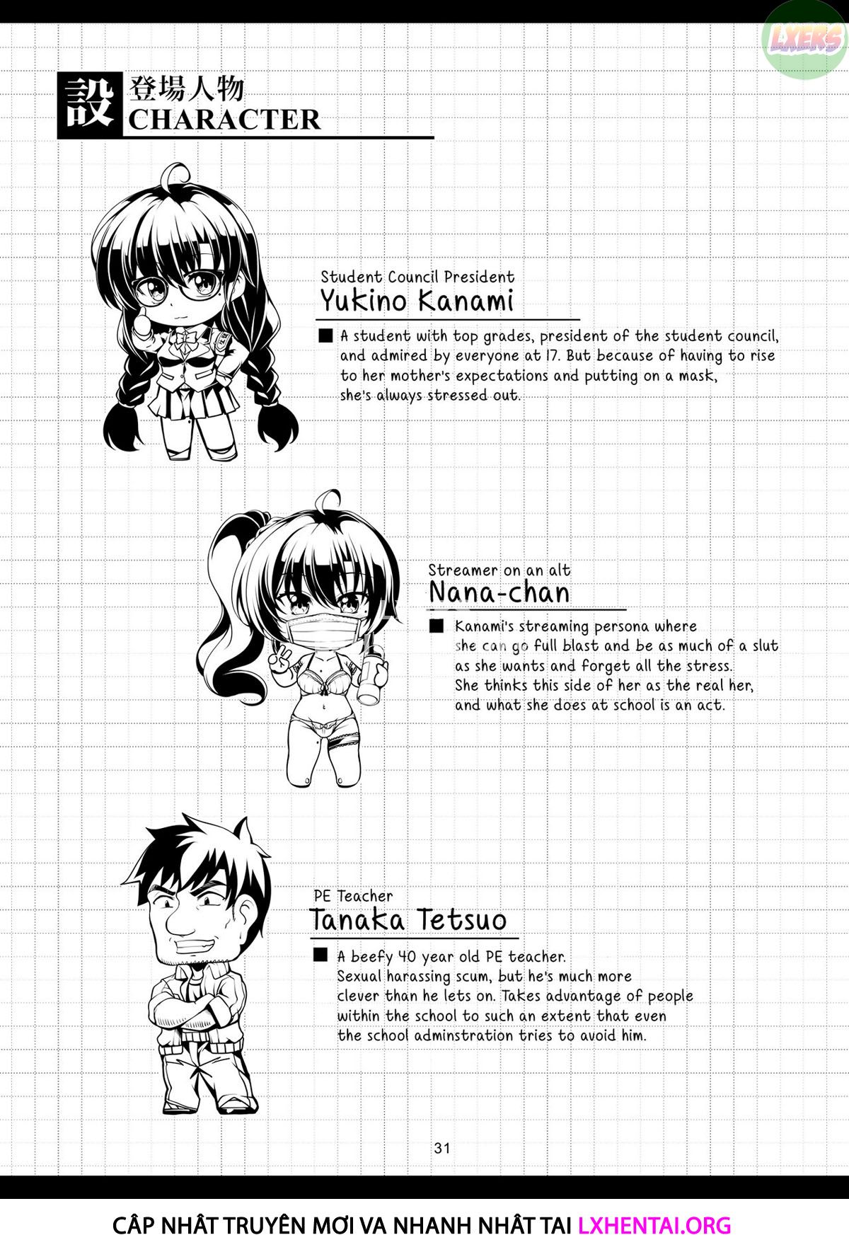 Đọc truyện hentai Uraaka Liver Take 1 Kyouhaku! Kouochi Seitokaichou -Yukino Kanami- - Oneshot