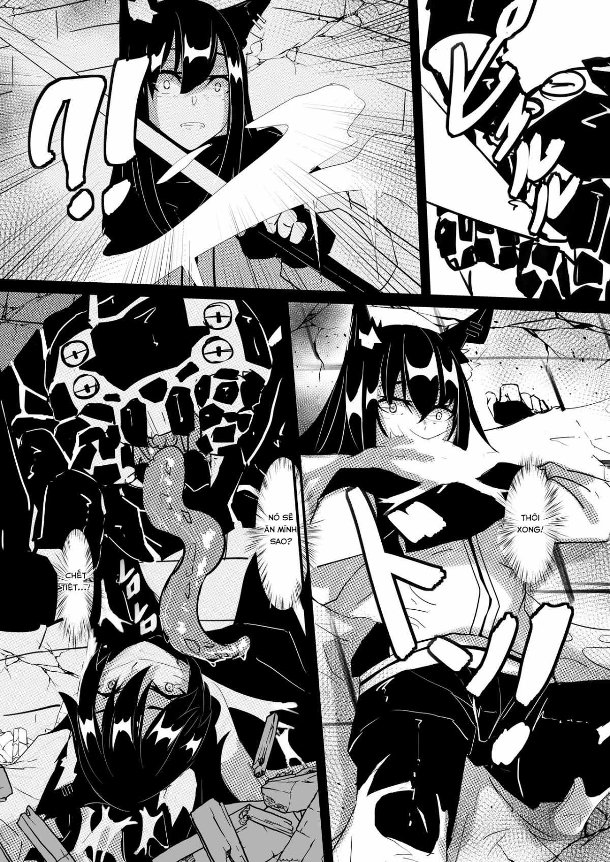 Đọc truyện hentai Không thành vấn đề gì cả khi đối thủ chỉ là sên Originium?! - Oneshot