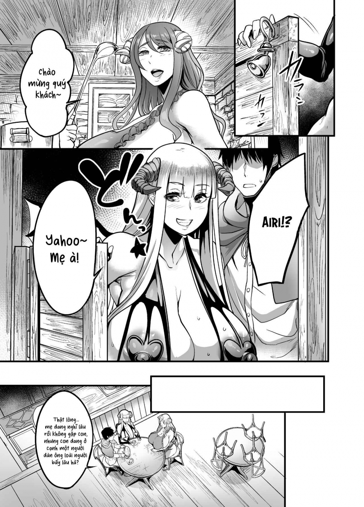 Đọc truyện hentai Succubus vú to như vú bò - Oneshot.