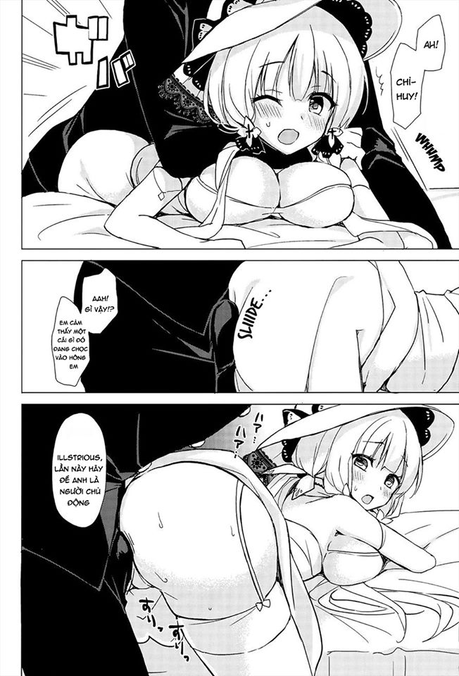 Đọc truyện hentai Junai Illustrious (Azur Lane) - Oneshot