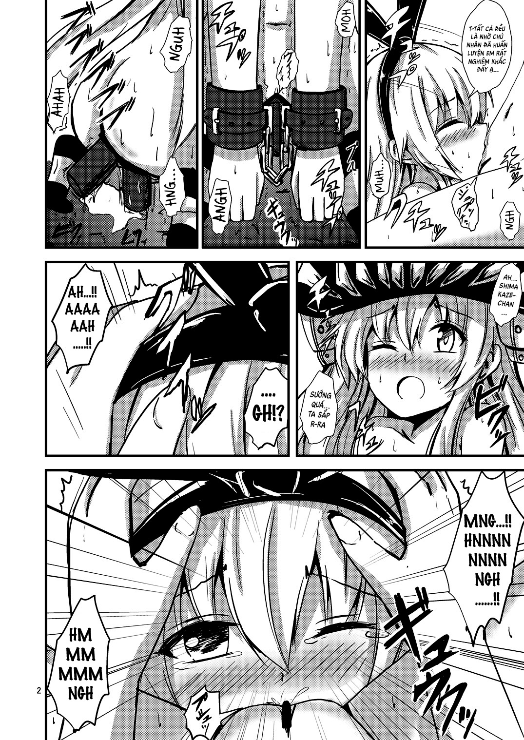 Đọc truyện hentai Kuubo Wo-Kyuu-chan no Shimakaze Yuri Dorei Choukyou~Senkan Re-Kyuu no Shucchou SM Choukyou Hen~ - Oneshot