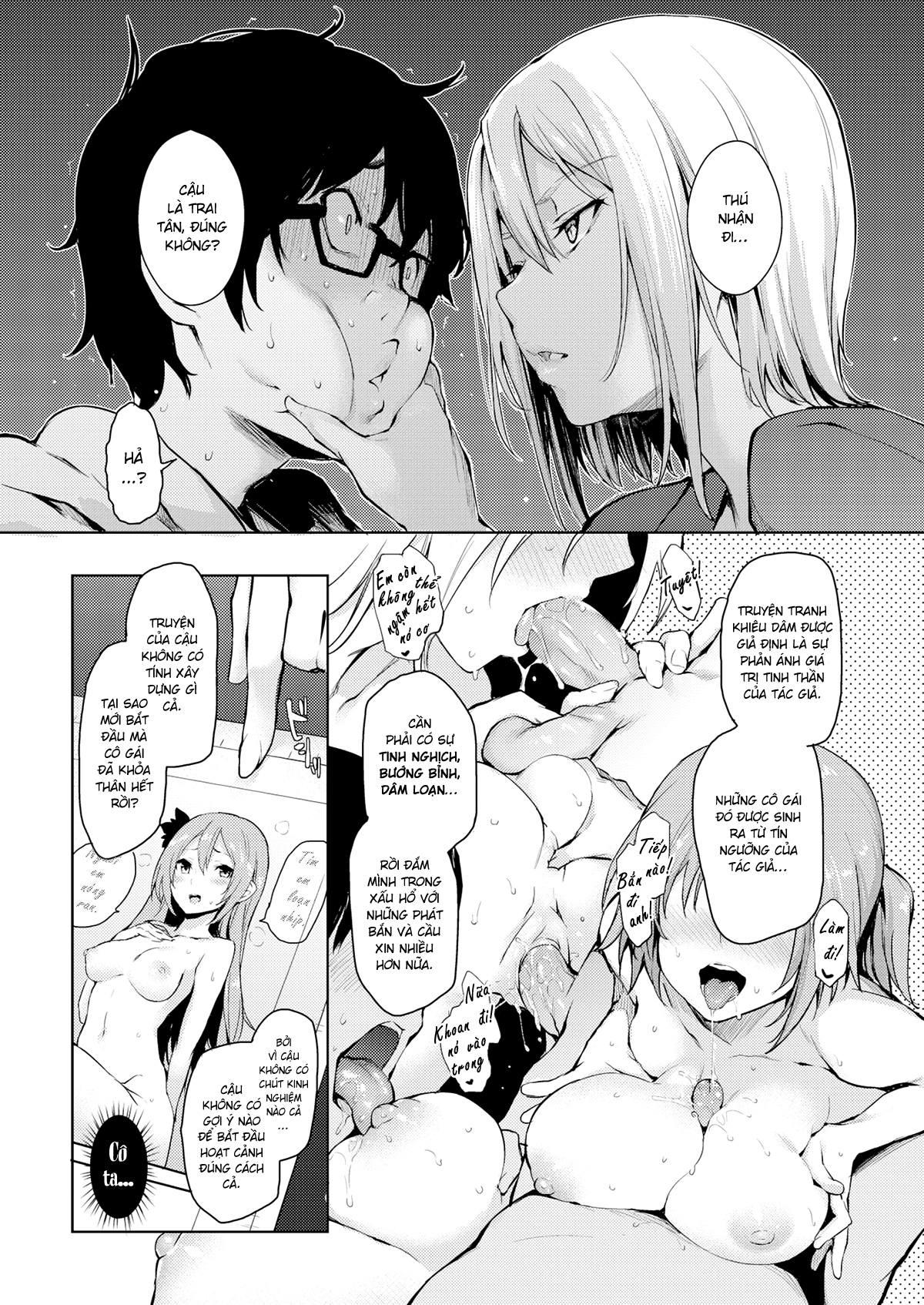 Đọc truyện hentai Biên Tập Viên La Sát Satou-san - Chap 01 - Biên Tập Viên La Sát Satou-san