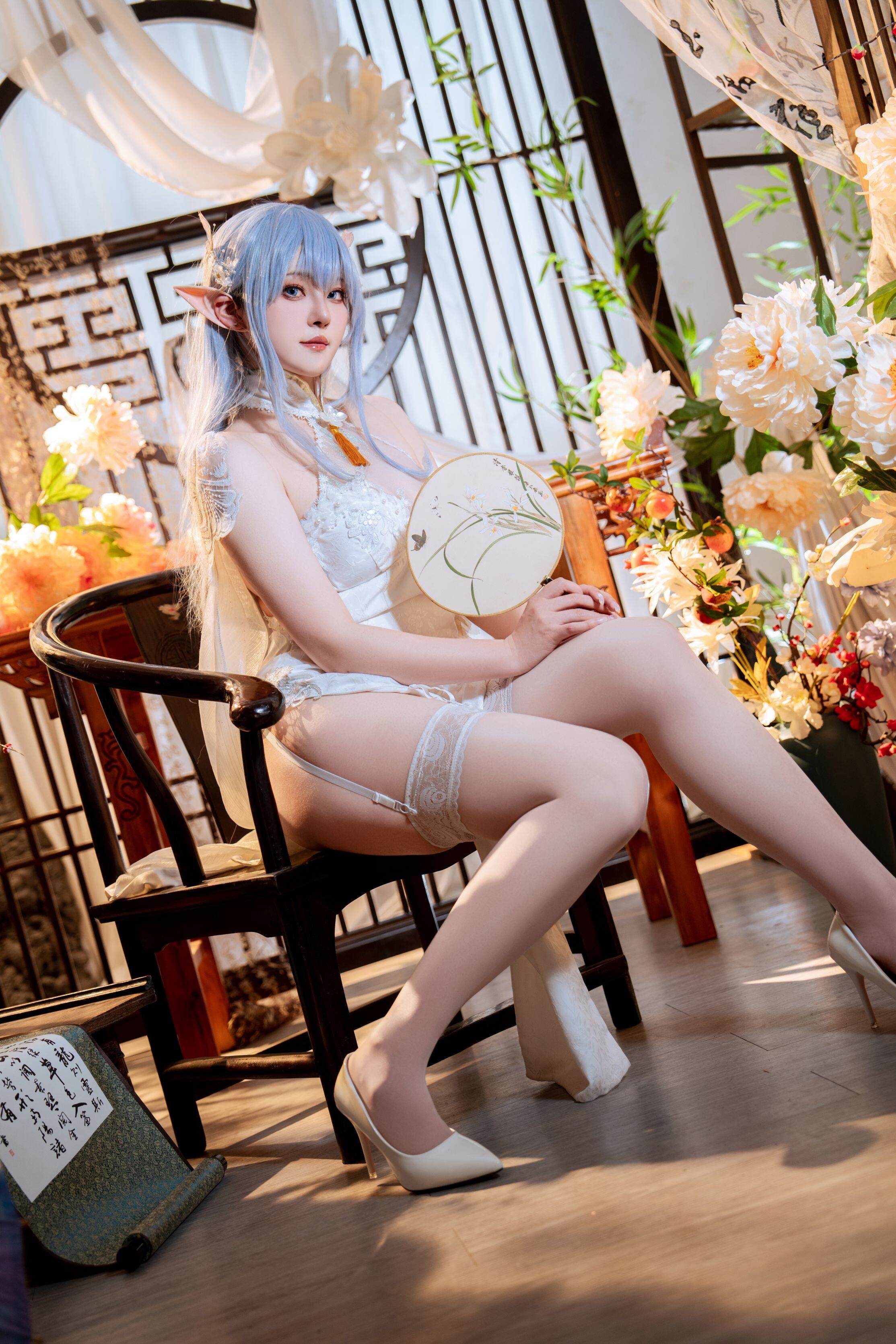 Đọc truyện hentai Tuyển tập Albums siêu phẩm Cosplay - Chap 978 - Natsuko - Azur Lane Albion Cheongsam