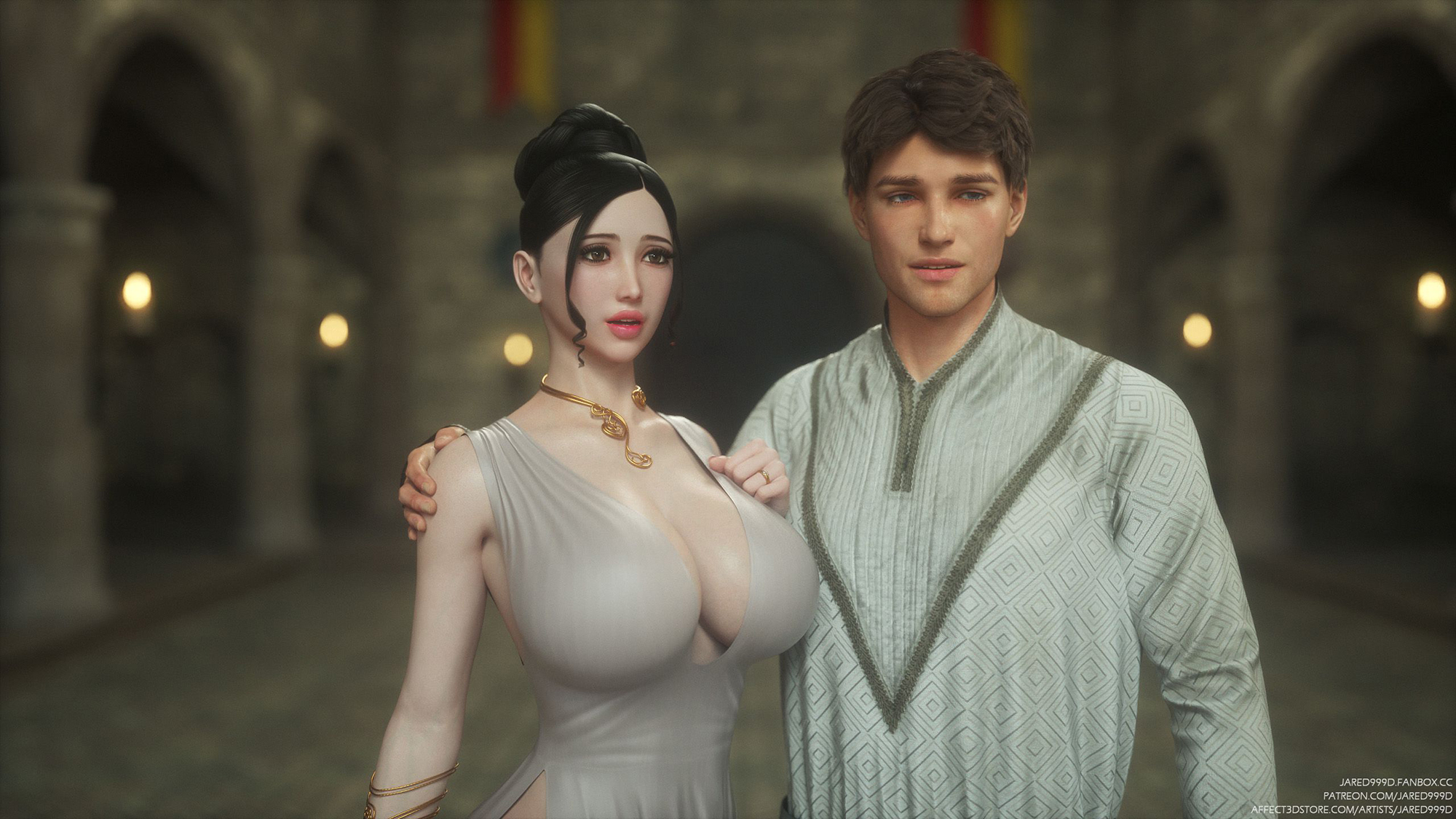 Đọc truyện hentai Fallen Lady - Vol 1 - Chap 3: Em phải là hoàng hậu của ta.