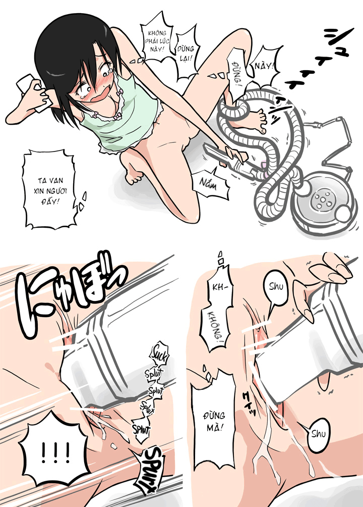 Đọc truyện hentai Bị sàm sỡ bởi một chiếc máy hút bụi - Chap 2