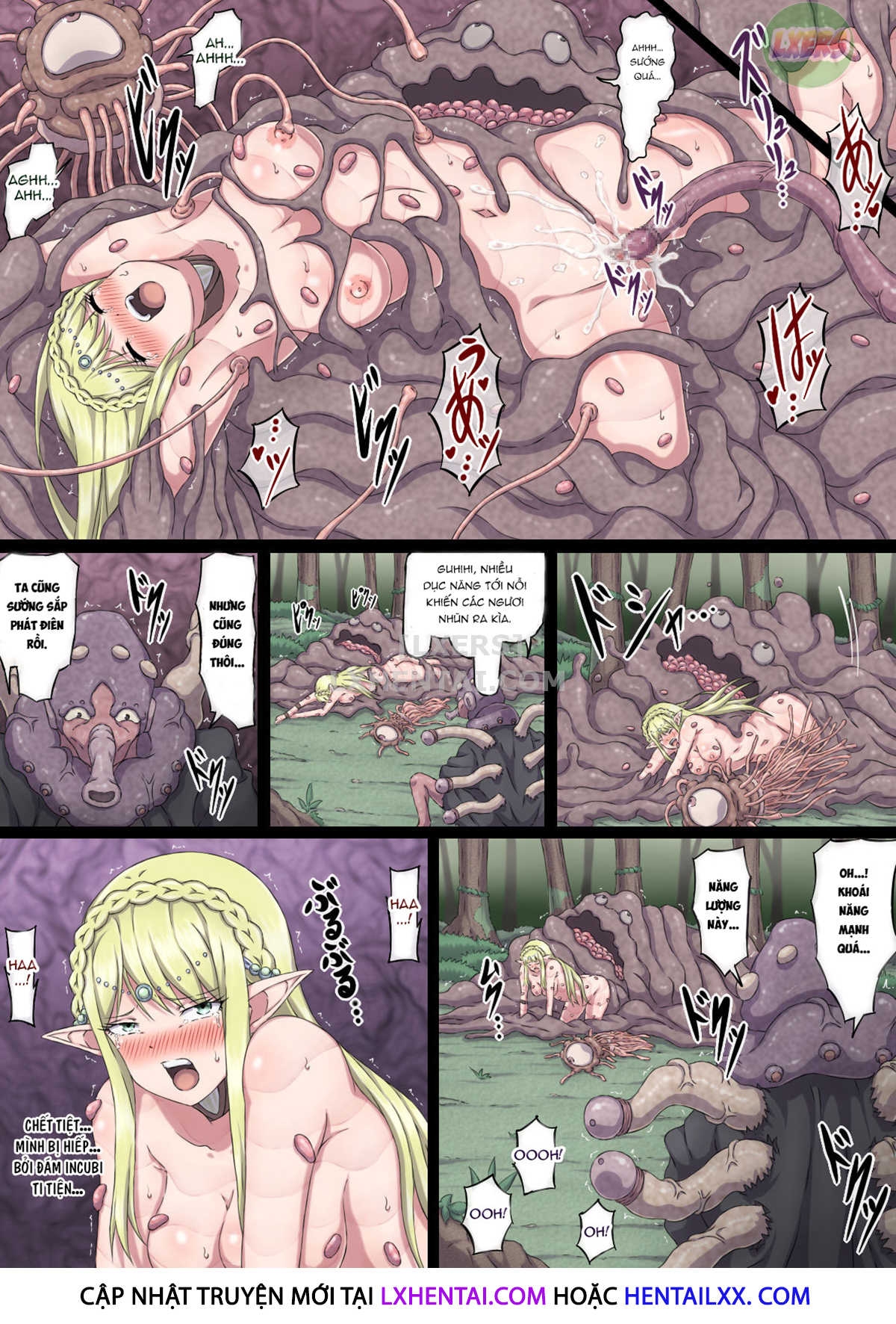 Đọc truyện hentai Elysia - The Targeted Female Elf - Oneshot