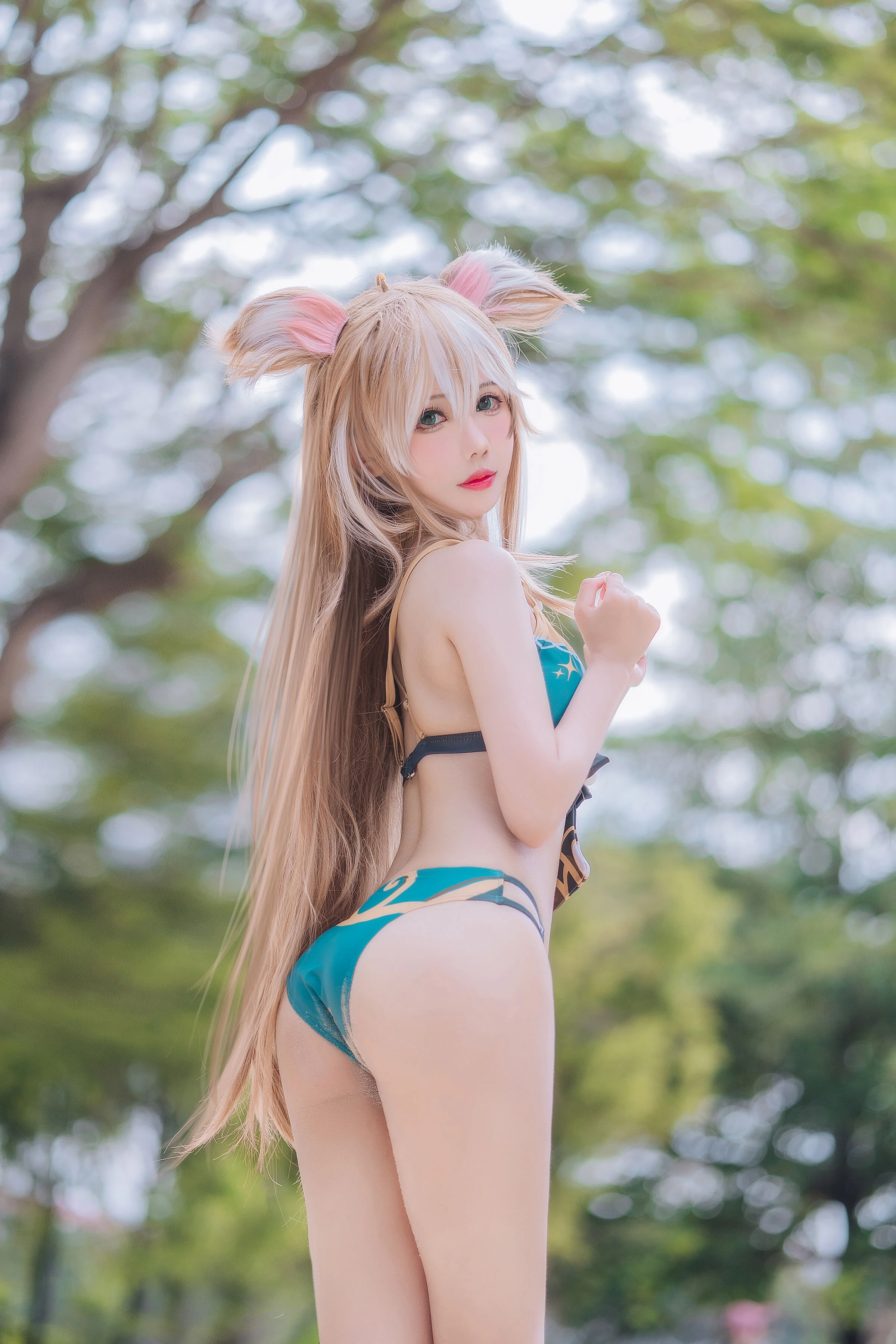 Đọc truyện hentai Tuyển tập Albums siêu phẩm Cosplay - Chap 505 - Fairy Moon - Ms Hina Swimsuit