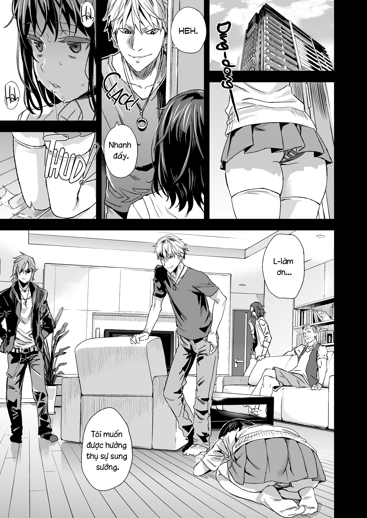 Đọc truyện hentai VictimGirlsR ...JK de Refre -Flesh & Refresh- - Chap 1