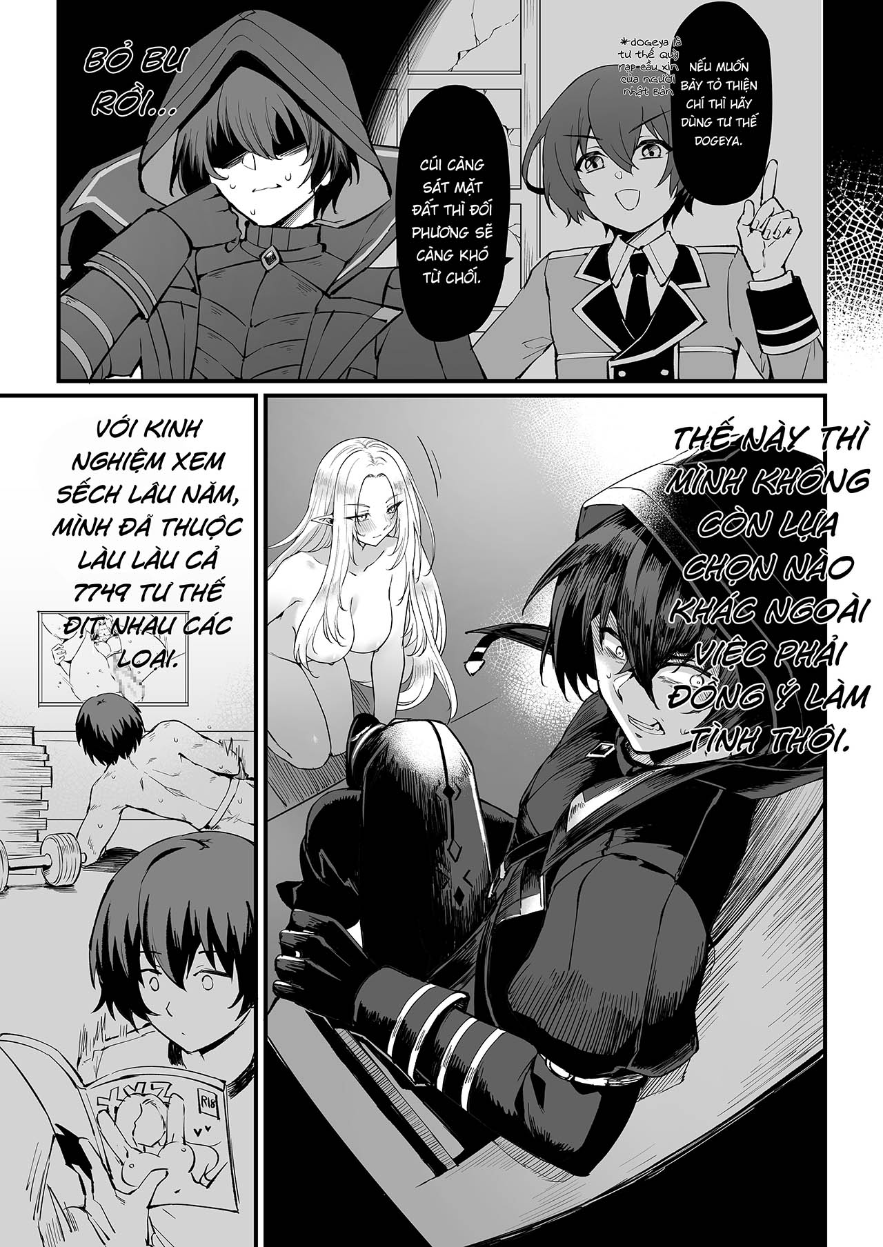 Đọc truyện hentai TÔI CẦN SỨC MẠNH HƠN NỮA! - Chap 1