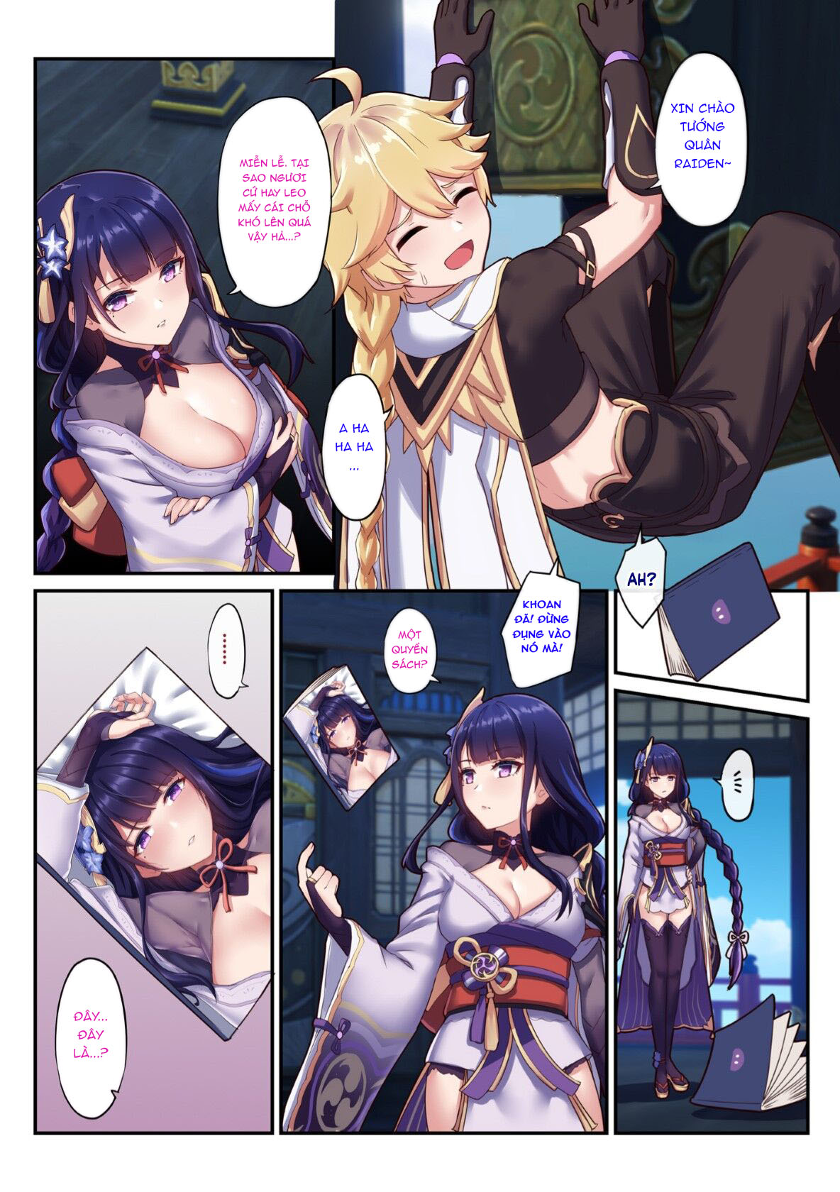 Đọc truyện hentai Lôi Thần Non Nớt - Oneshot