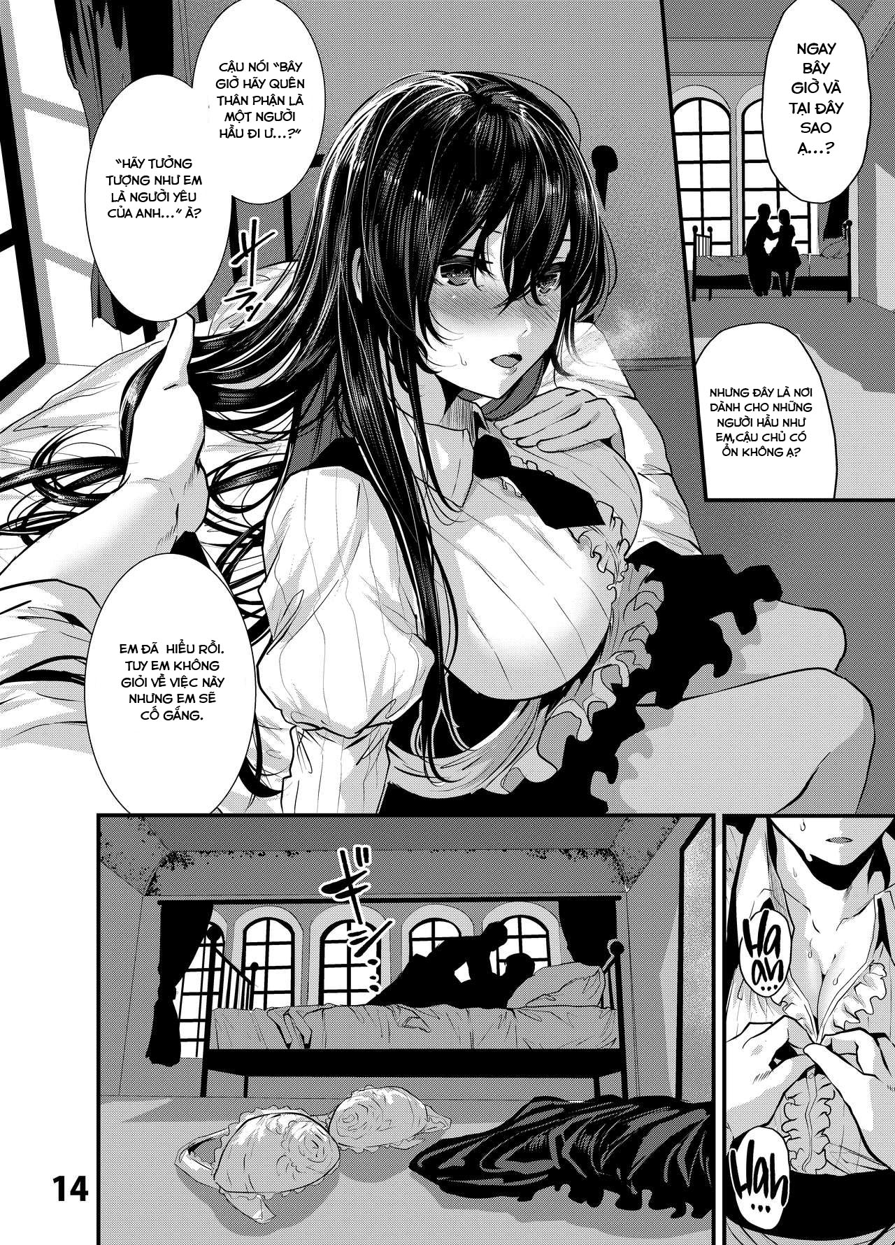 Đọc truyện hentai Cô Hầu Gái Của Tôi 2 - Oneshot