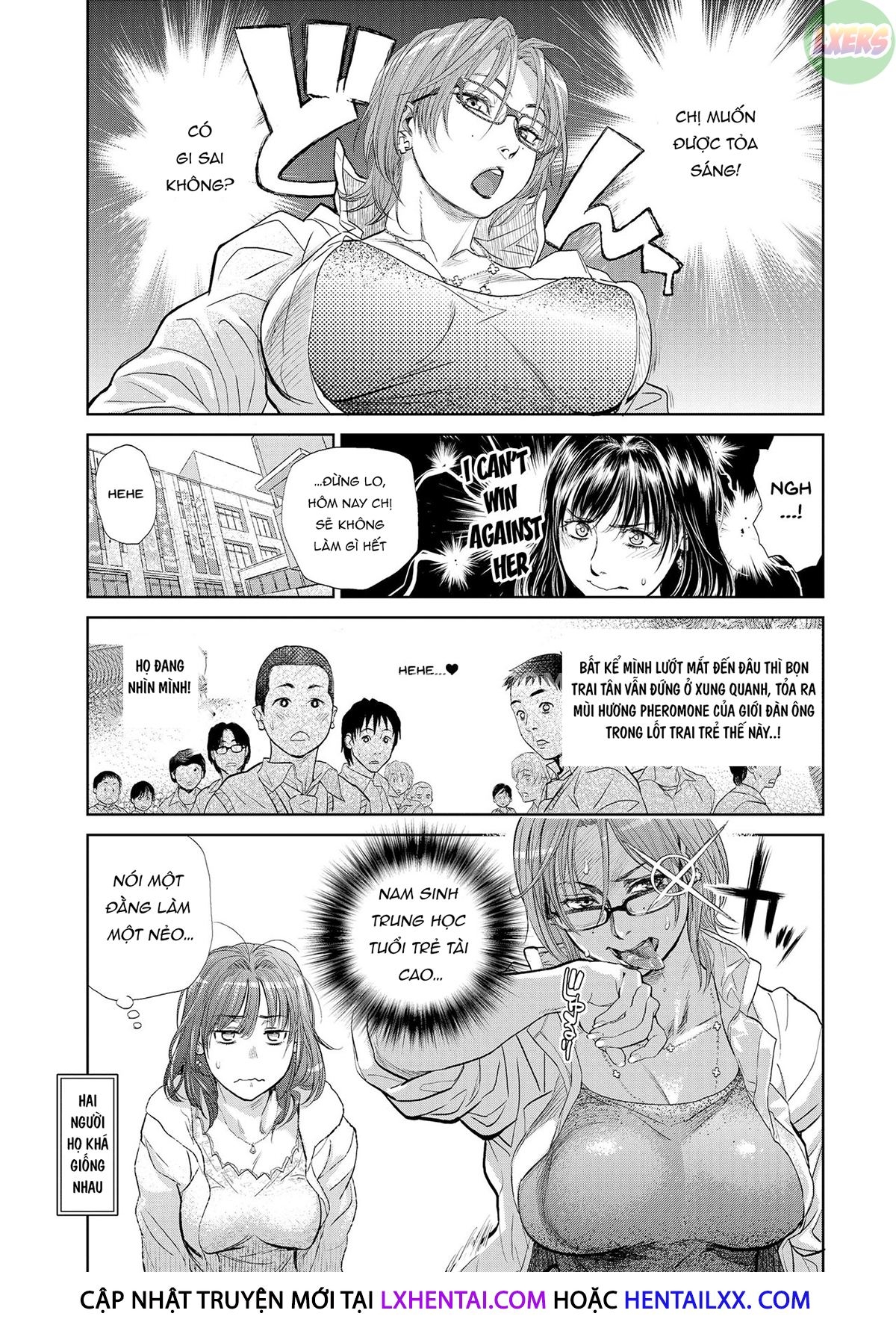Đọc truyện hentai Together With My Older Cousin - Chap 4