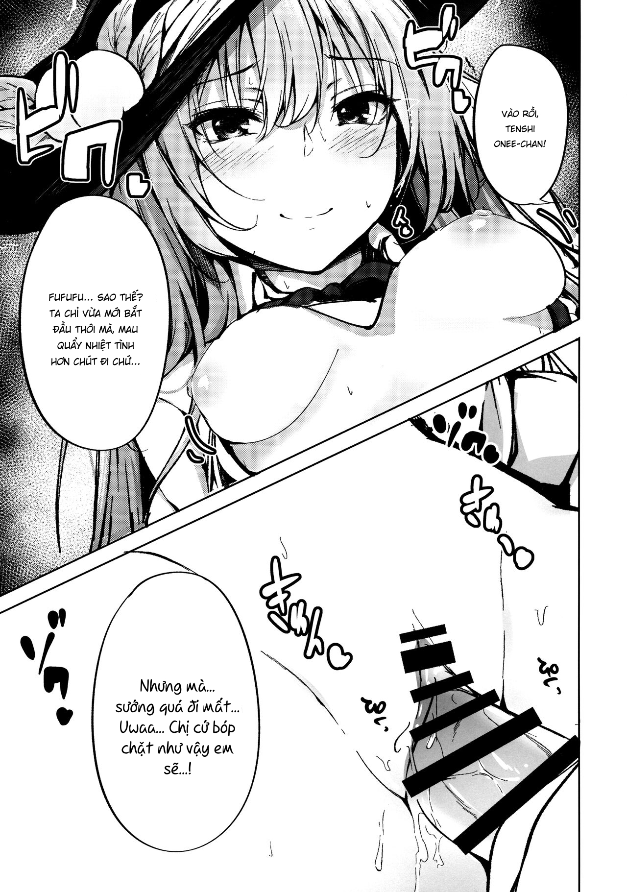 Đọc truyện hentai Have your way with Tenshi Onee-chan (Touhou Project) - Oneshot