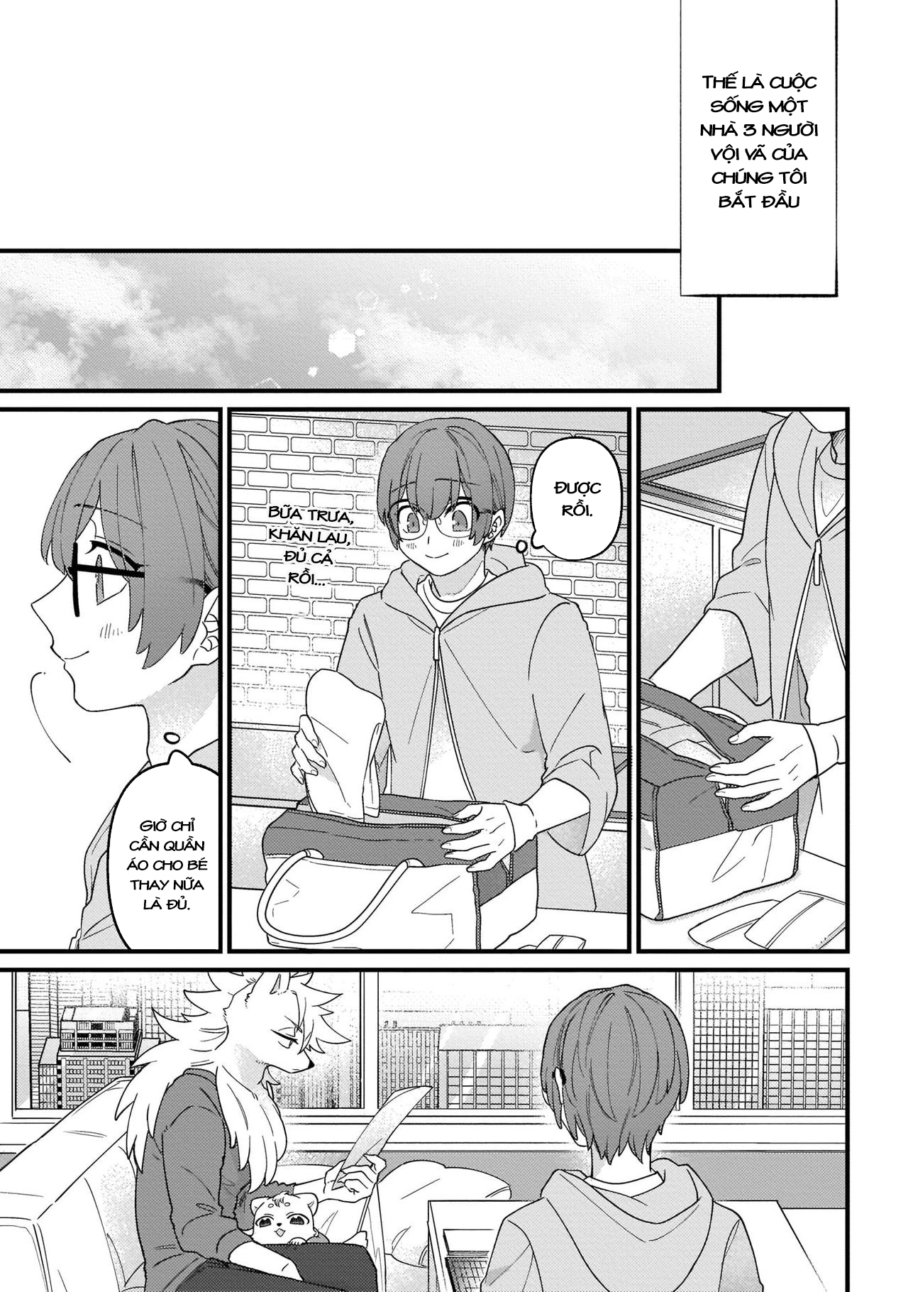 Đọc truyện hentai Trở thành gia đình với thú nhân - Chương 3