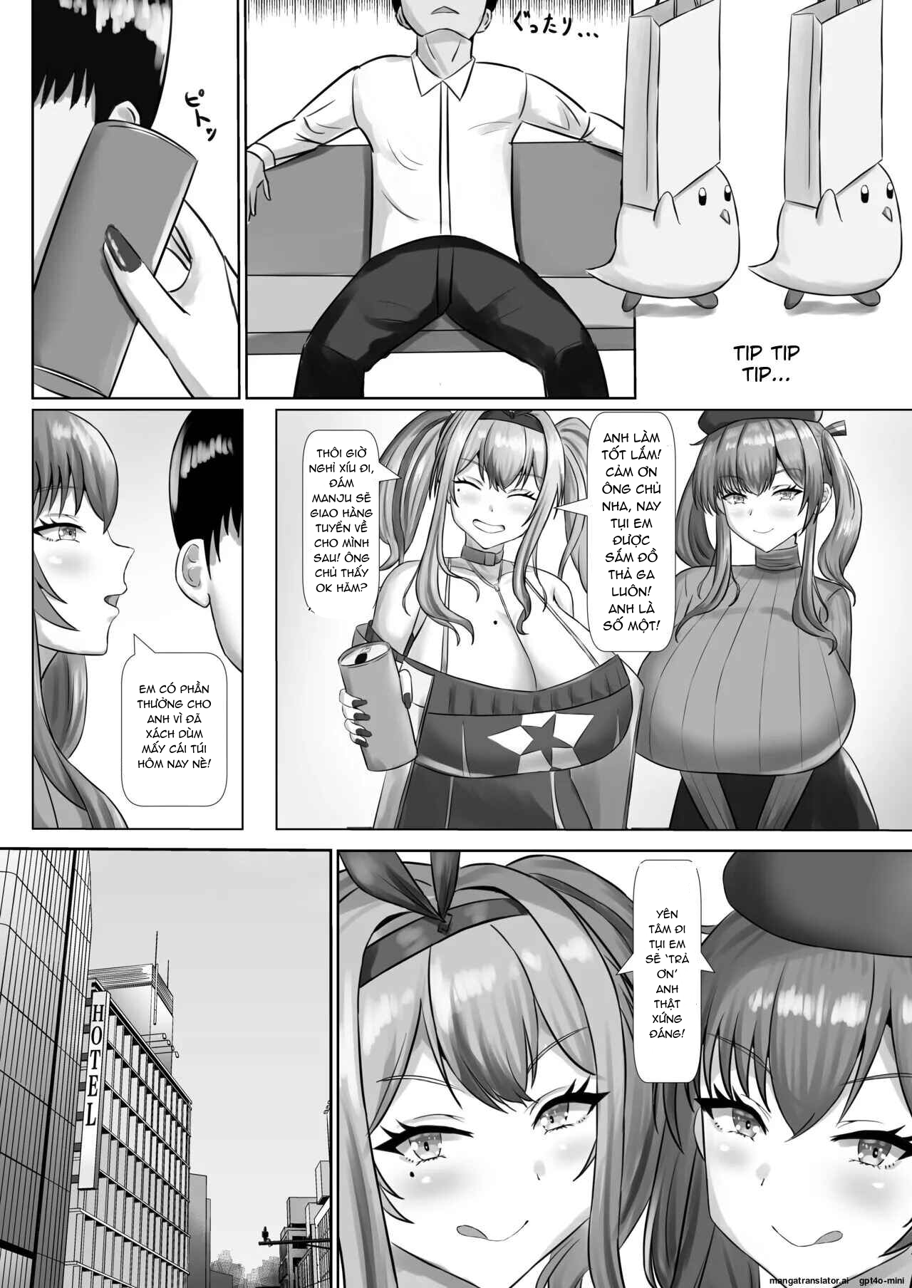 Đọc truyện hentai Paizuri Dating (Azur Lane) - Oneshot