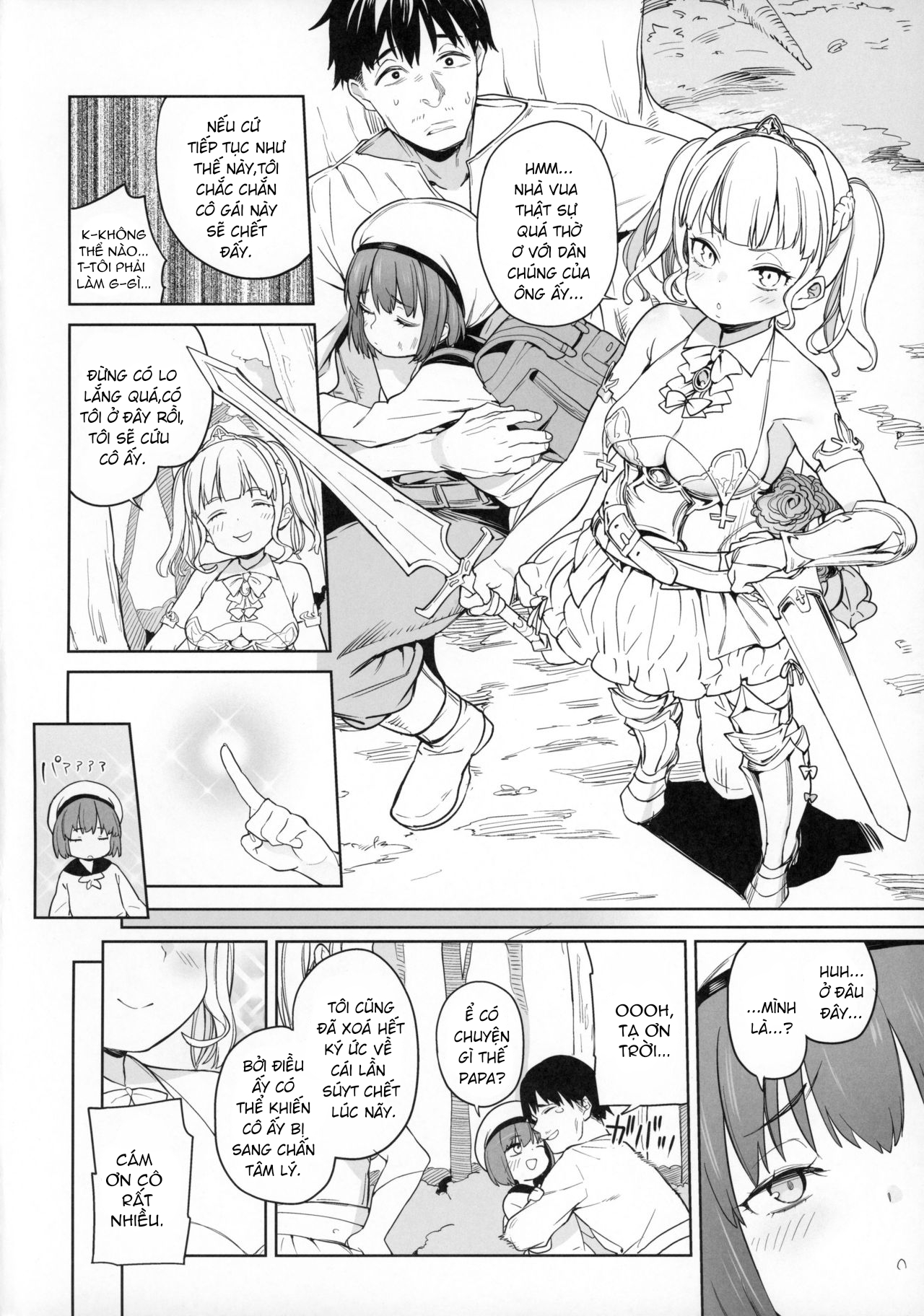 Đọc truyện hentai Tsugou no Yoi Tanoshii Isekai de Kuzuo no Benri na Mesu ni Naru - Oneshot