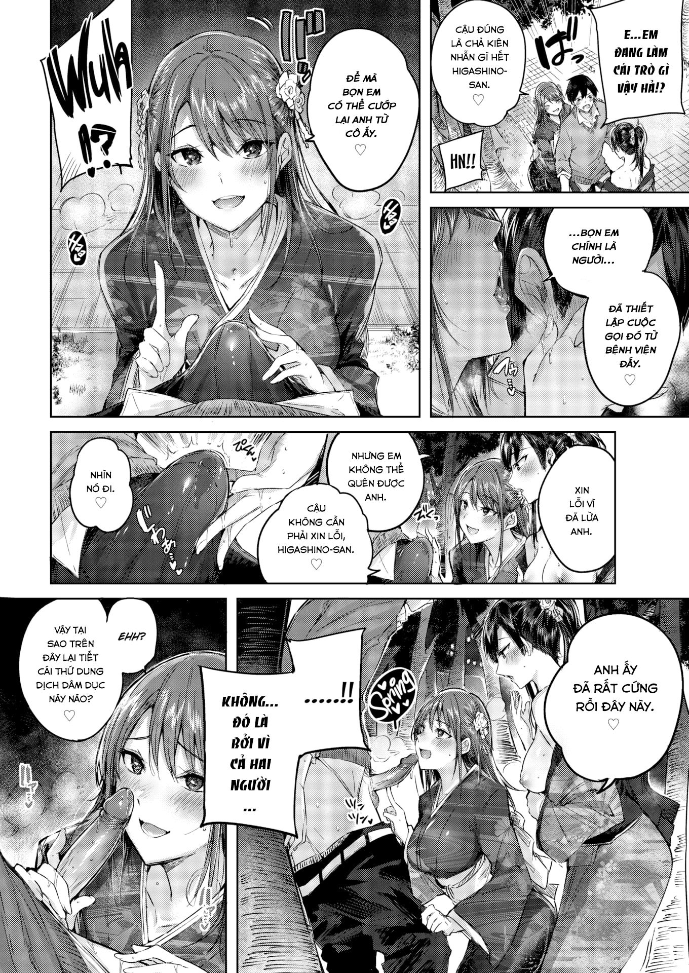 Đọc truyện hentai Triple Heaven - Oneshot