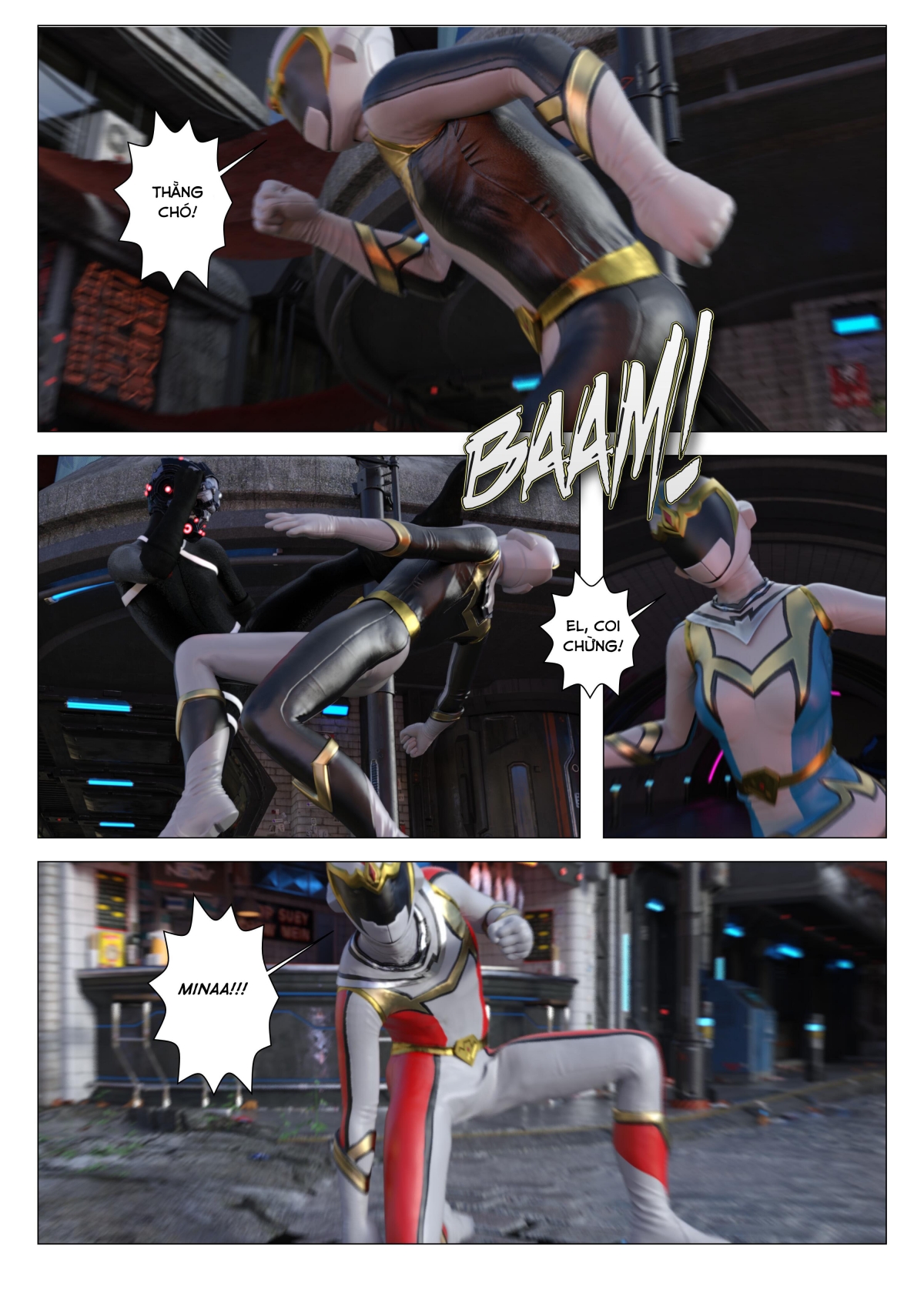 Đọc truyện hentai Biệt đội siêu anh hùng cùng gái xinh - Chap 2