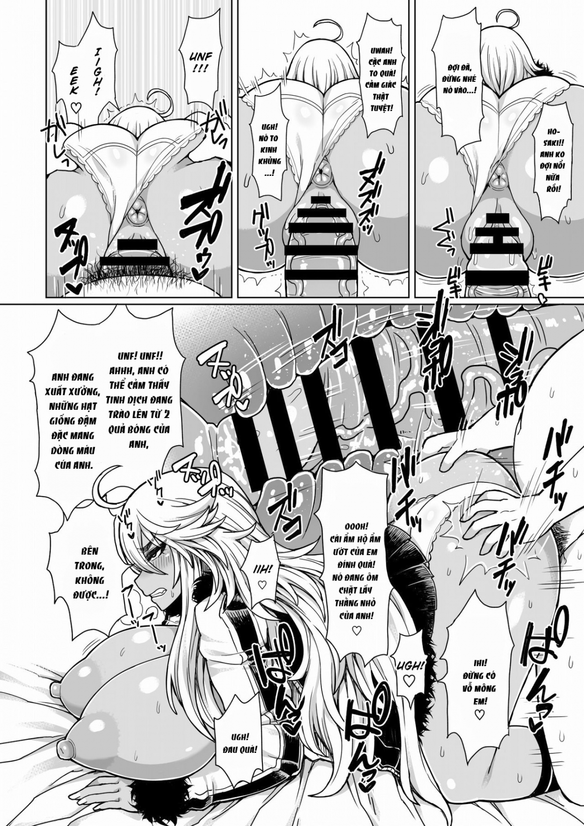 Đọc truyện hentai Futari no Kuro Gal Yankee - Oneshot