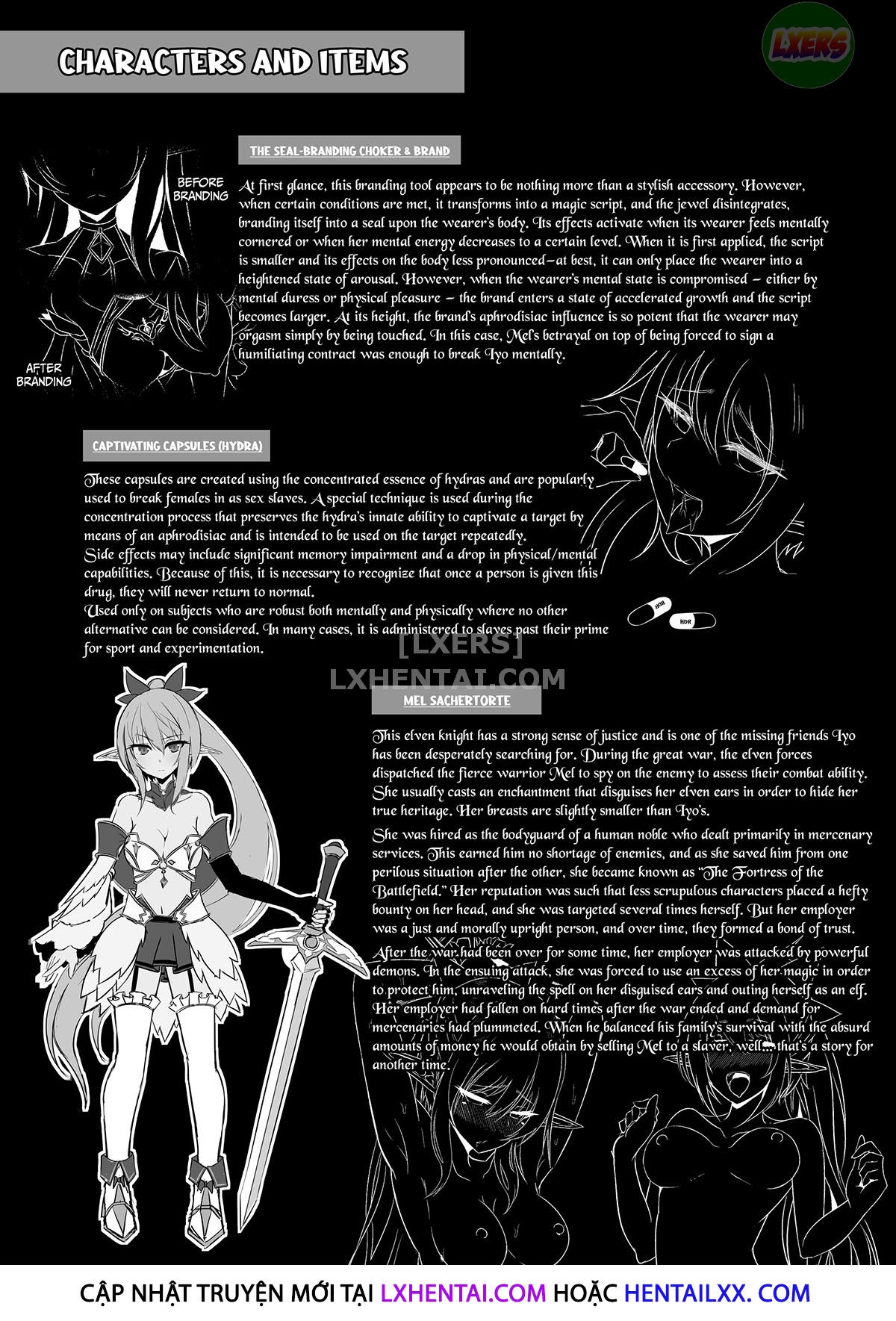 Đọc truyện hentai Nàng Elf chạy trốn - Chap 4