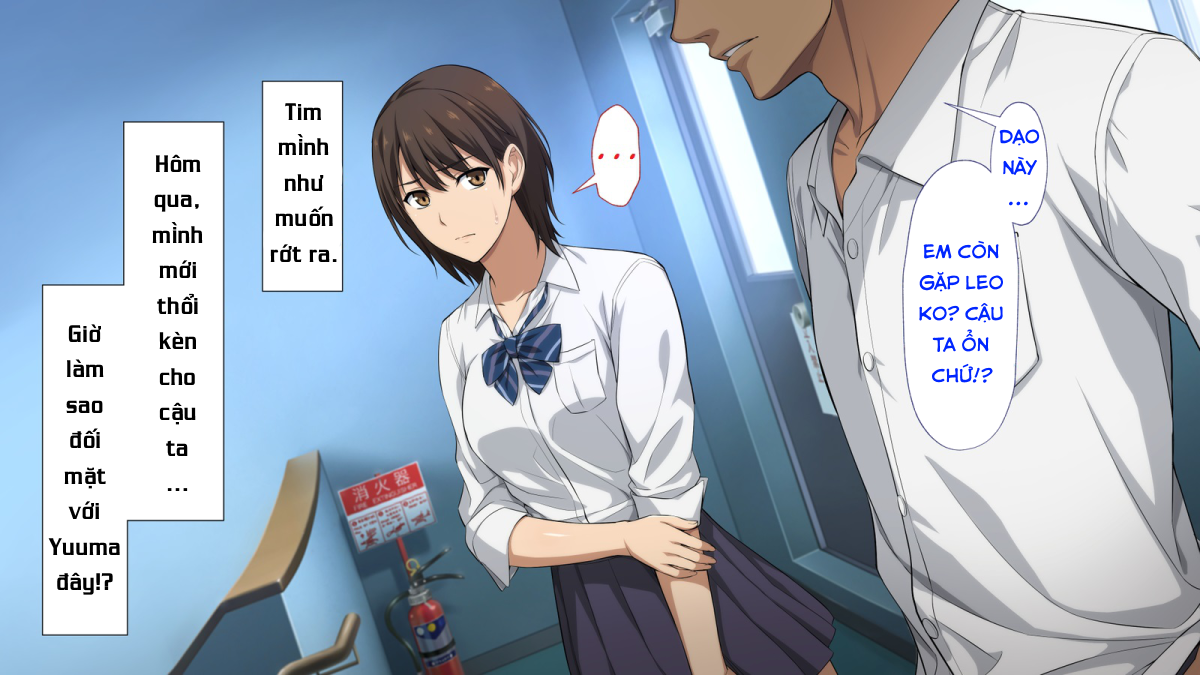 Đọc truyện hentai Netorareta JoshiMane ~Migite no Daida wa Ace no Kanojo~ - Chap 4