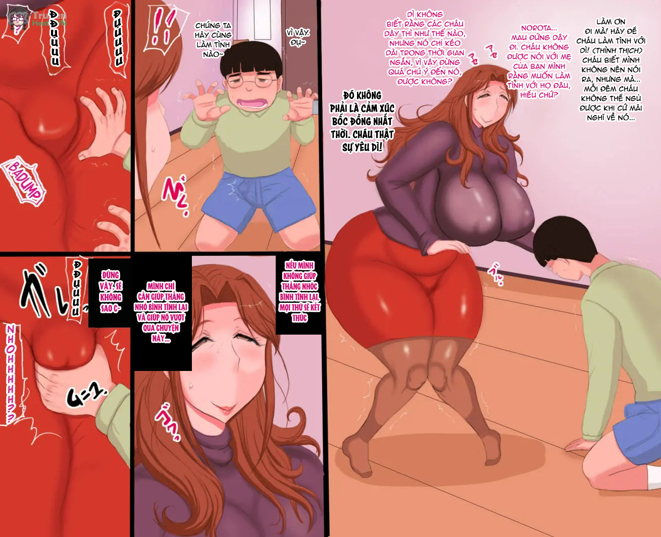 Đọc truyện hentai Musuko no Doukyuusei ni Makura Eigyou Shita - Oneshot