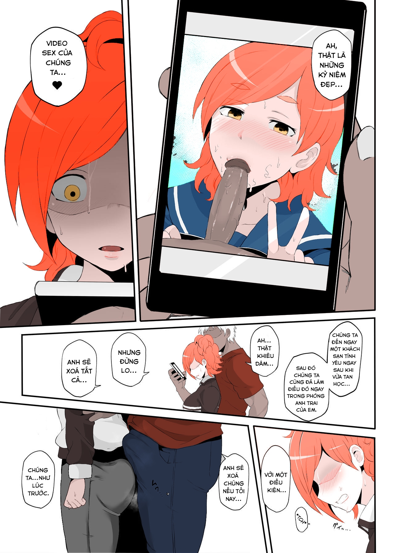 Đọc truyện hentai Netorare Ibe Kiba Shizuka - Oneshot