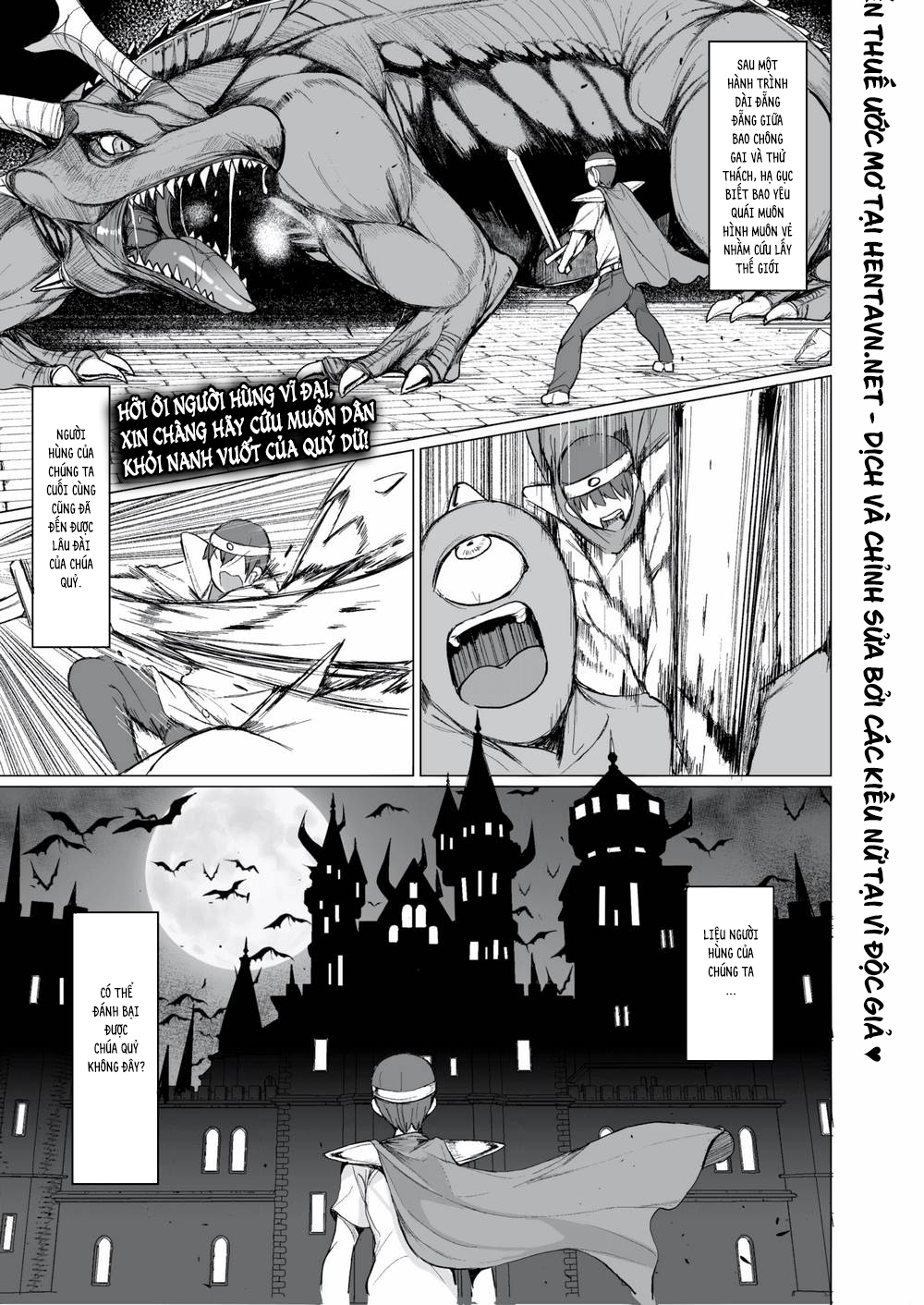 Đọc truyện hentai Ý Trời Bảo Thanh Niên Đụ 2 Em Quỷ Vương! - Oneshot