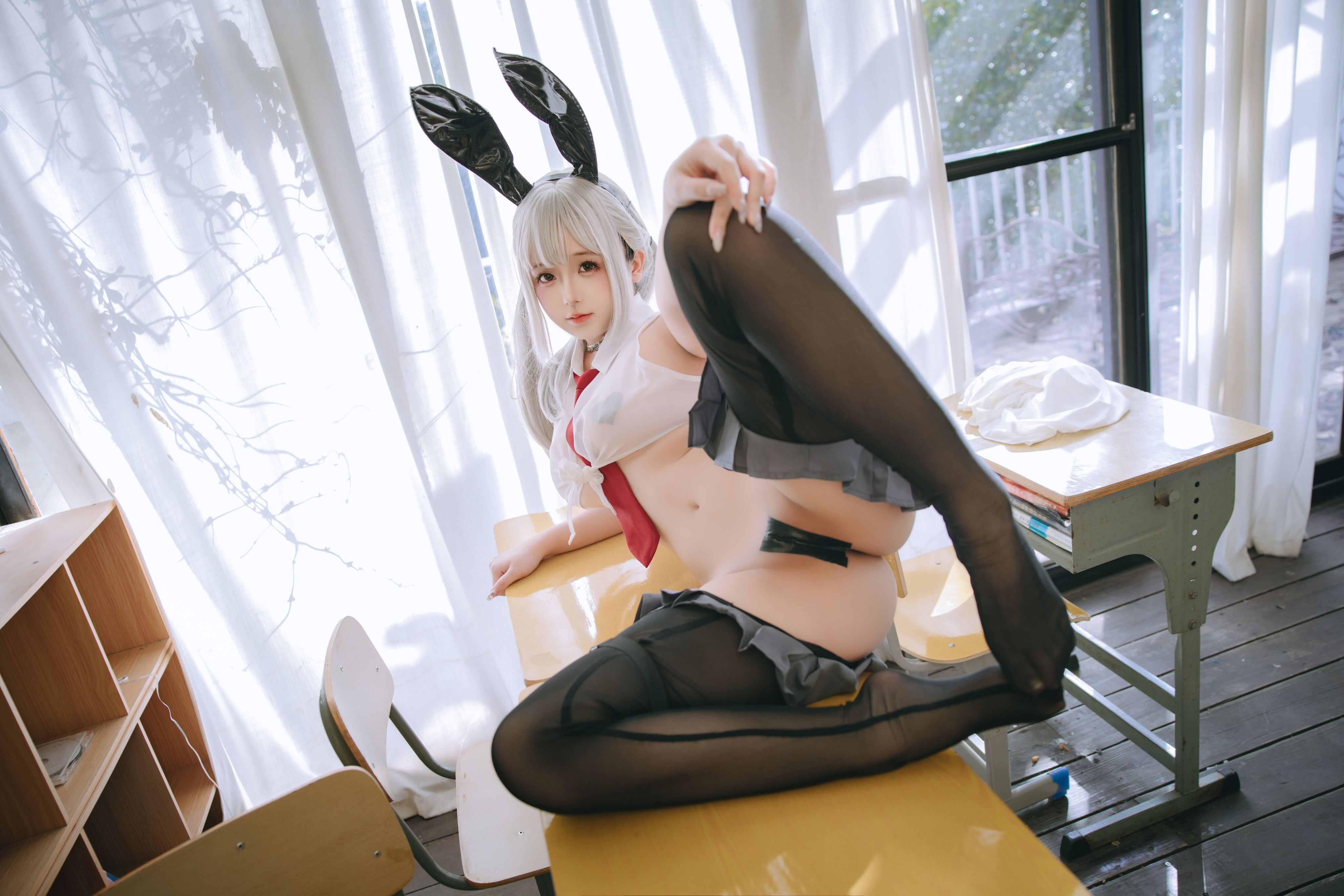 Đọc truyện hentai Tuyển tập Albums siêu phẩm Cosplay - Chap 996 - Hina Jiao - Rebellious Girl JK