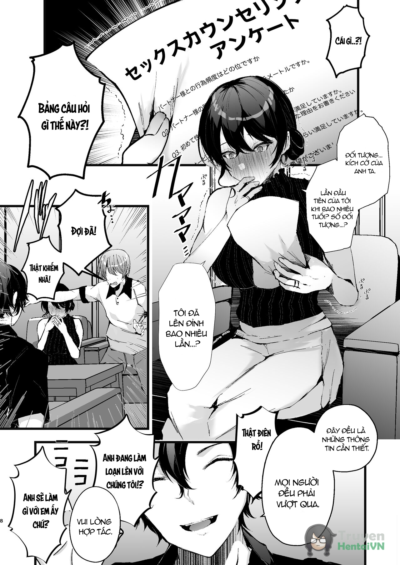 Đọc truyện hentai Seifu Kounin Sex Counselor ni Netorareta Boku no Tsuma - Oneshot