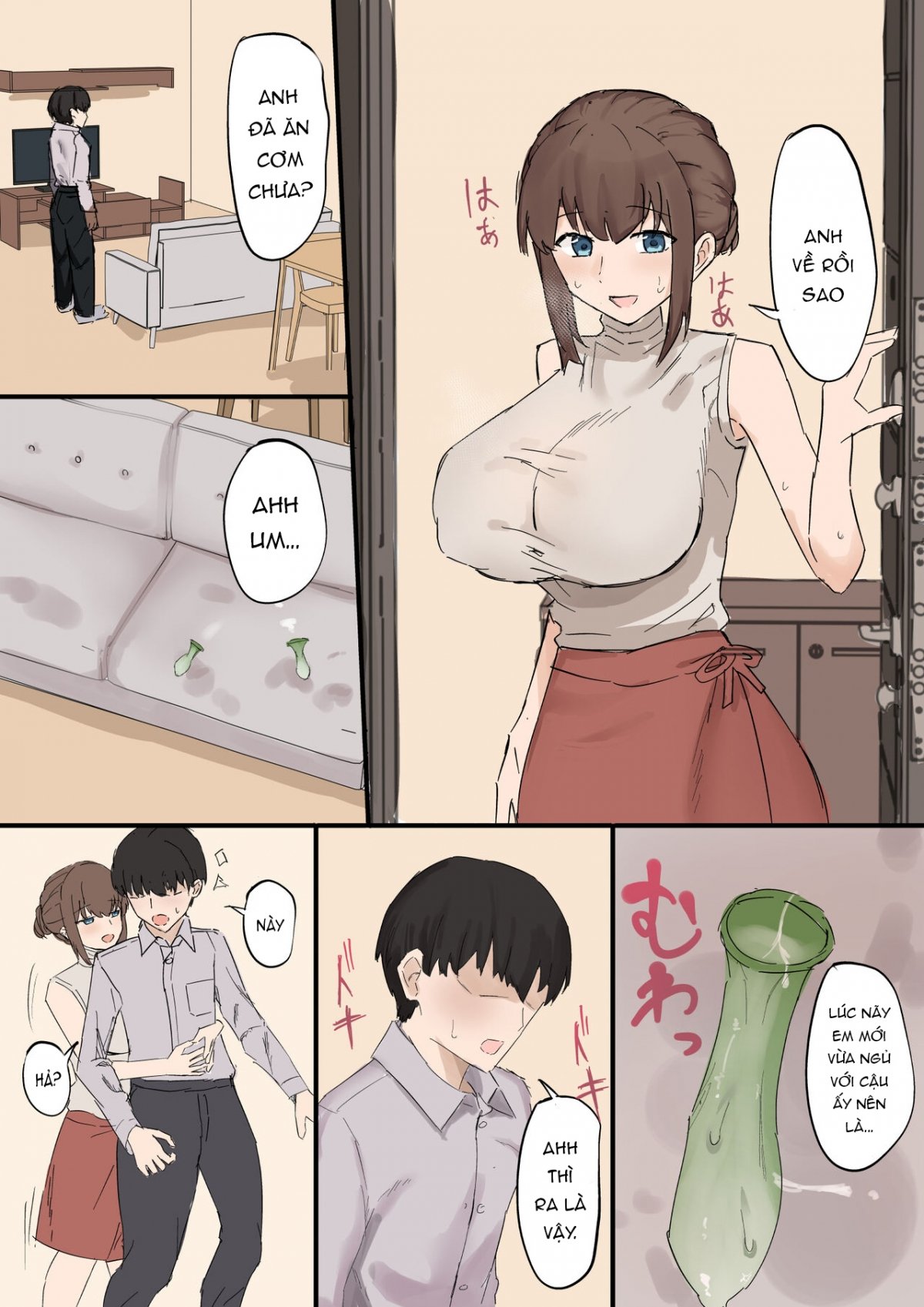 Đọc truyện hentai Tsuma no Netorase - Oneshot