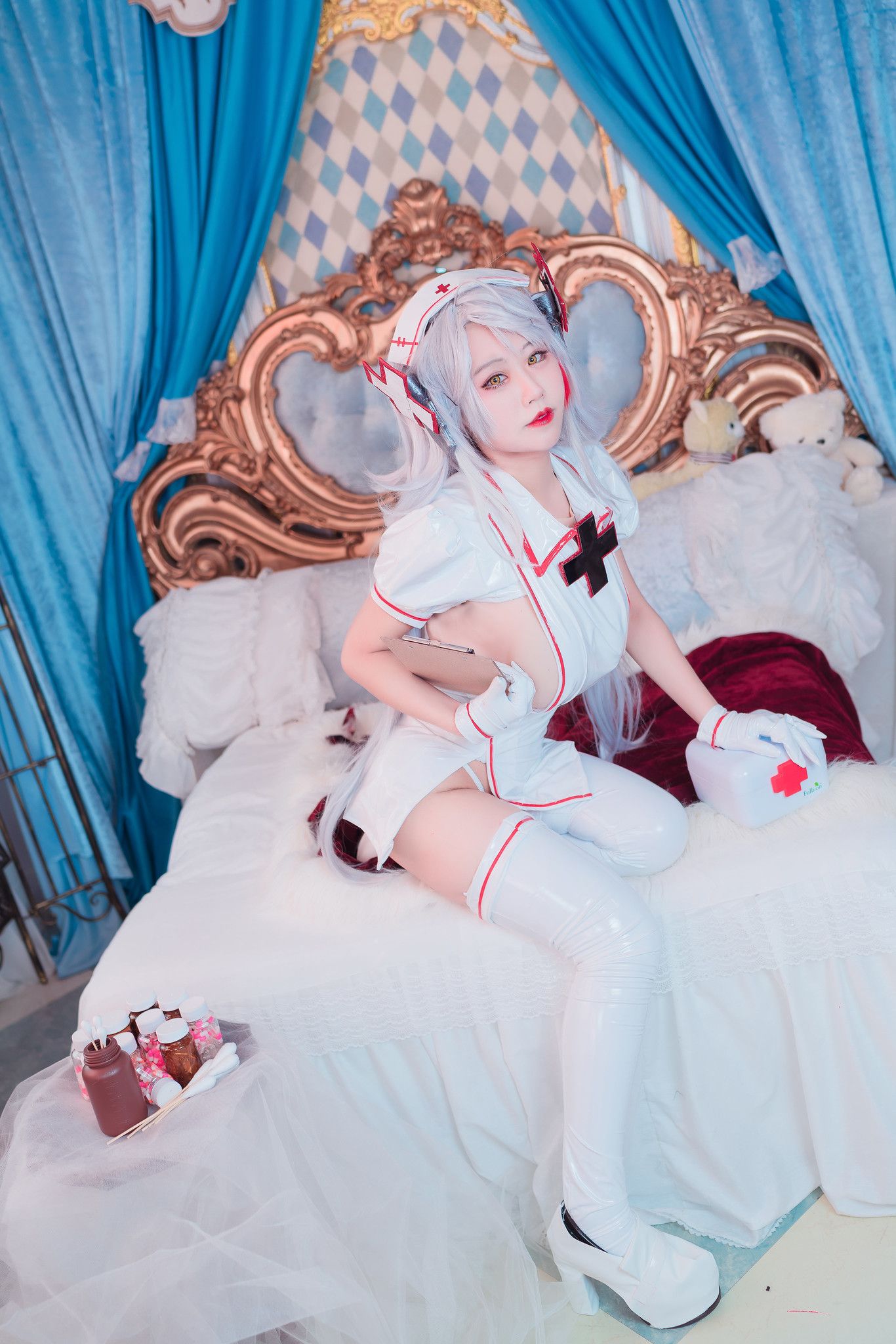 Đọc truyện hentai Tuyển tập Albums siêu phẩm Cosplay - Chap 1213 - [Hannai] Prinz Eugen (Azur Lane)