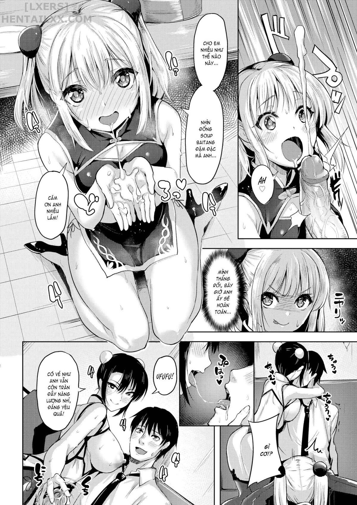 Đọc truyện hentai Yawahada Ecchi - Make Love With Tender Skin (Trọn bộ) - Chap 3: Do the Well-Fed Sisters