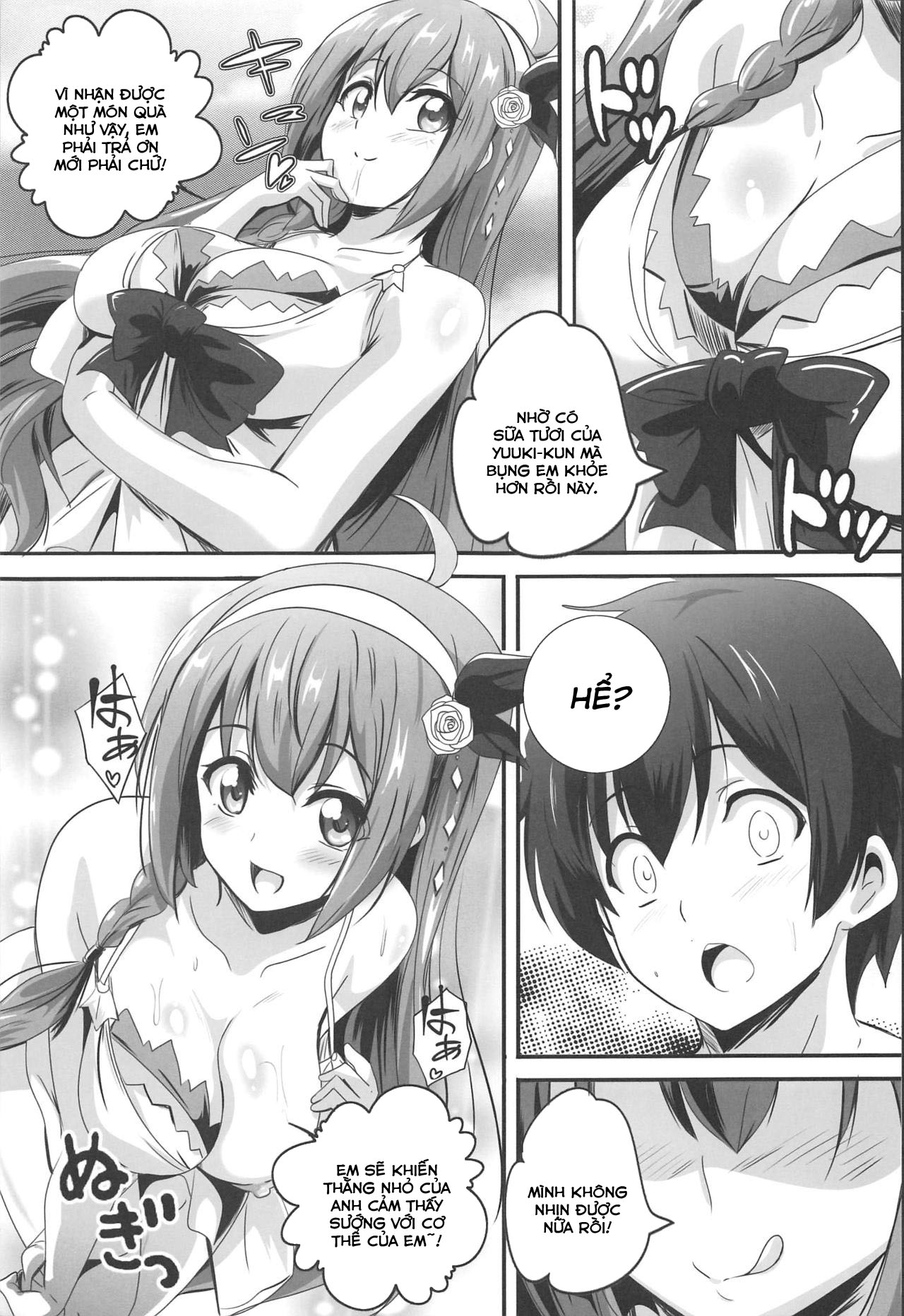 Đọc truyện hentai Secret Vacation (Princess Connect! Re:Dive) - Oneshot