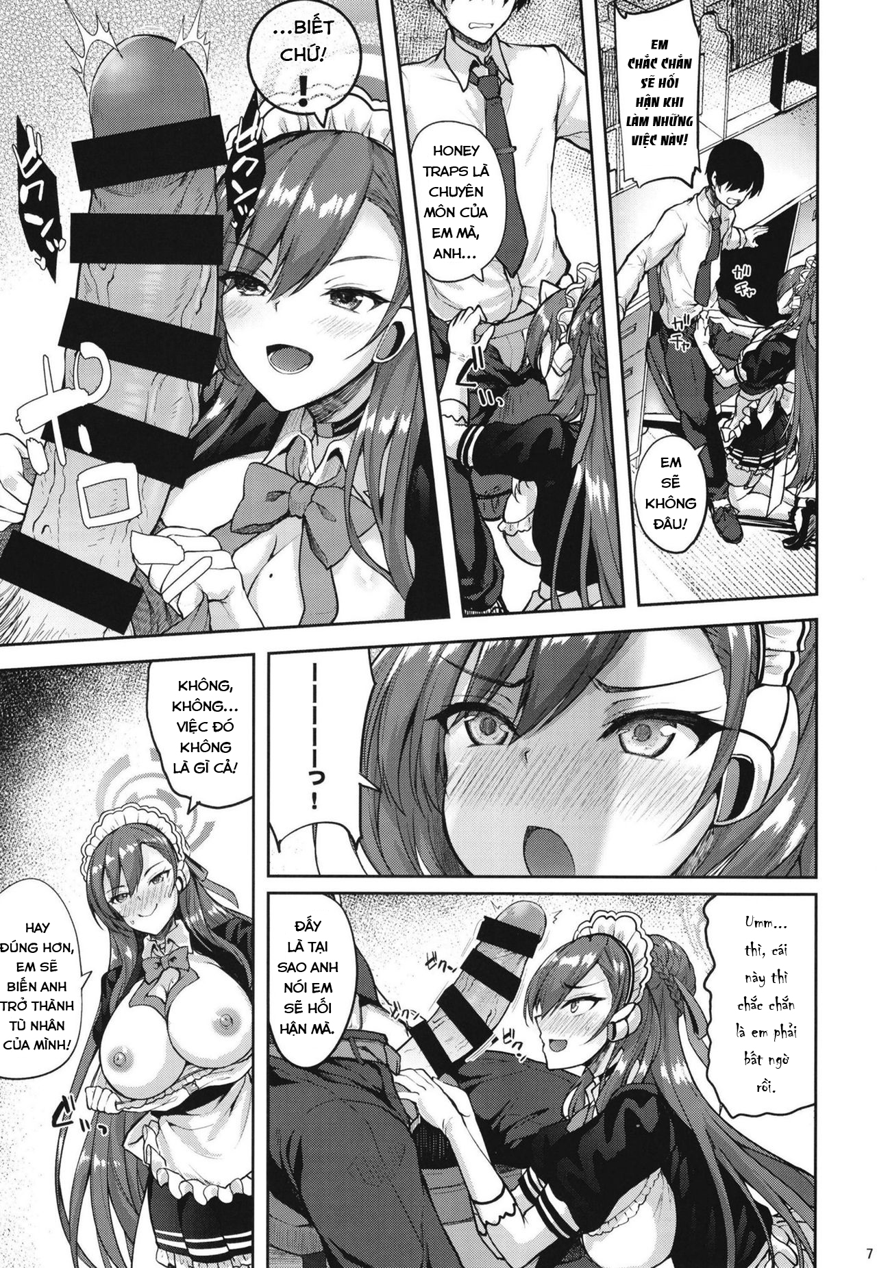 Đọc truyện hentai Goshujin-sama to Issho (Blue Archive) - Oneshot