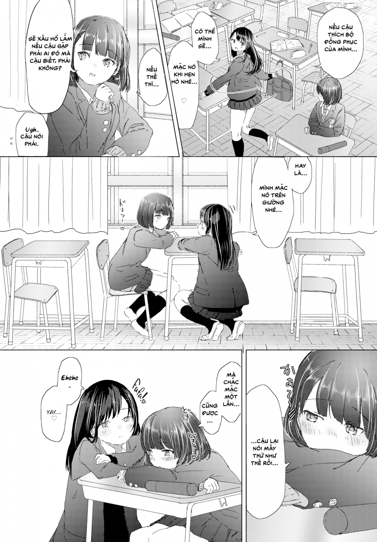 Đọc truyện hentai Memories of a School ♥ Uniform - Oneshot
