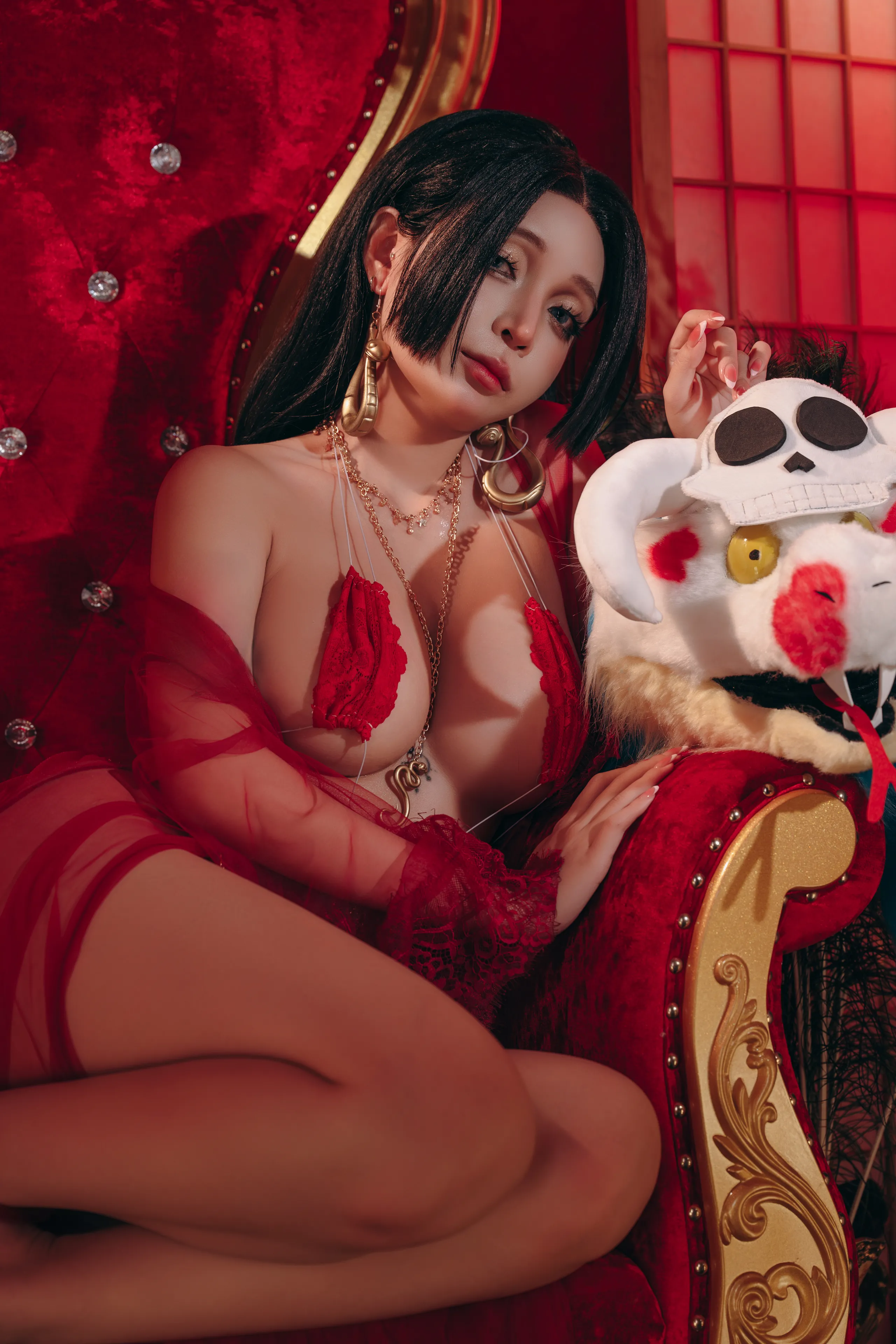 Đọc truyện hentai Tuyển tập Albums siêu phẩm Cosplay - Chap 1050 - Umeko J - Boa Hancock