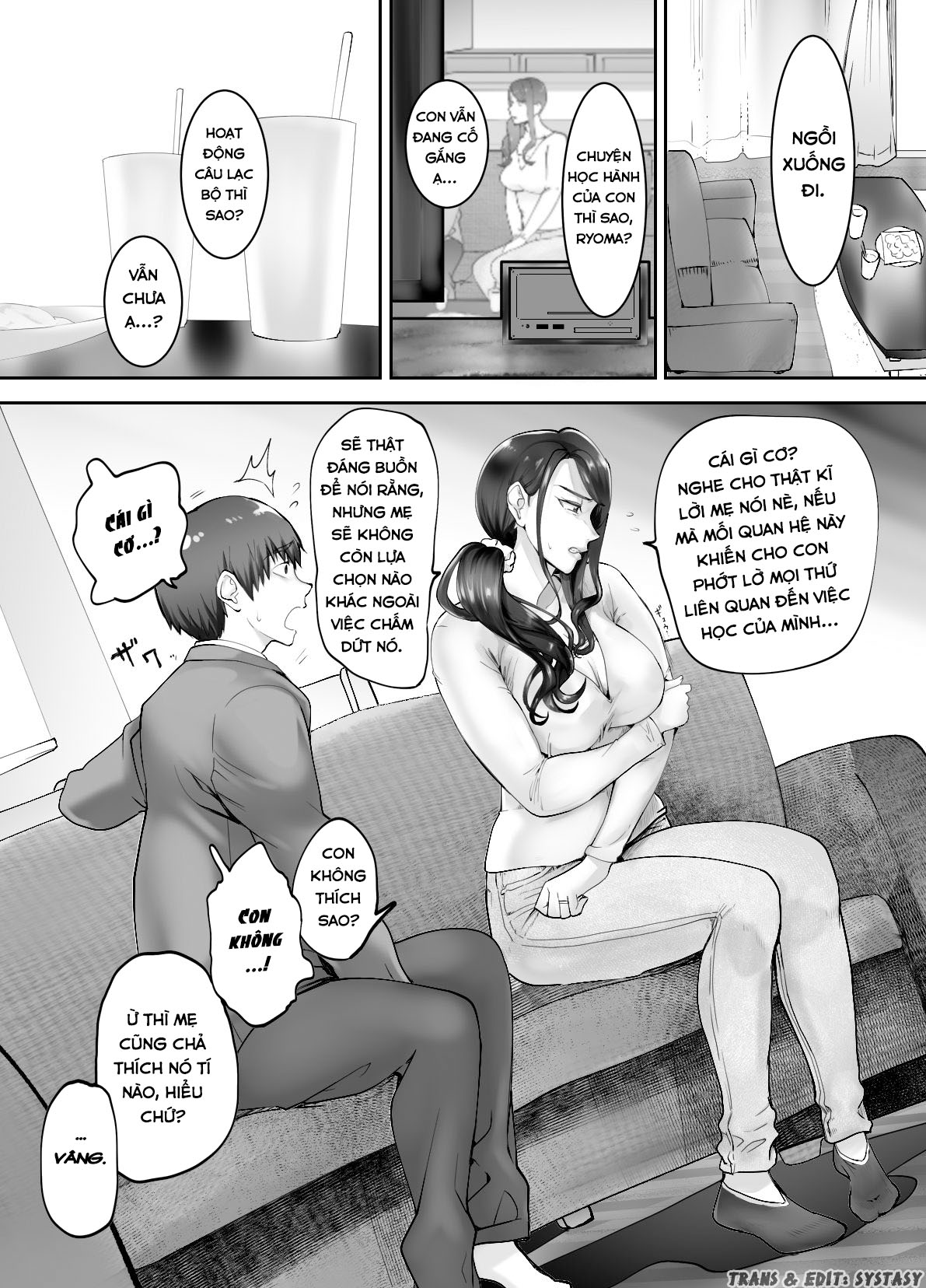 Đọc truyện hentai Thịt mẹ bạn - Chap 3.1