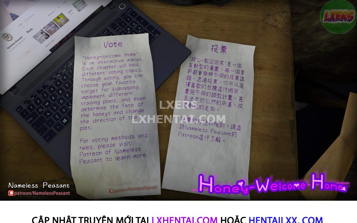 Đọc truyện hentai Honey-Welcome Home - Chap 1