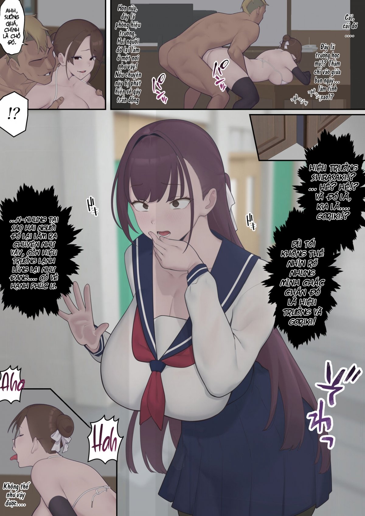 Đọc truyện hentai Daraku Seitokai ~Hiiragi Ayane Hen~ - Chap 1