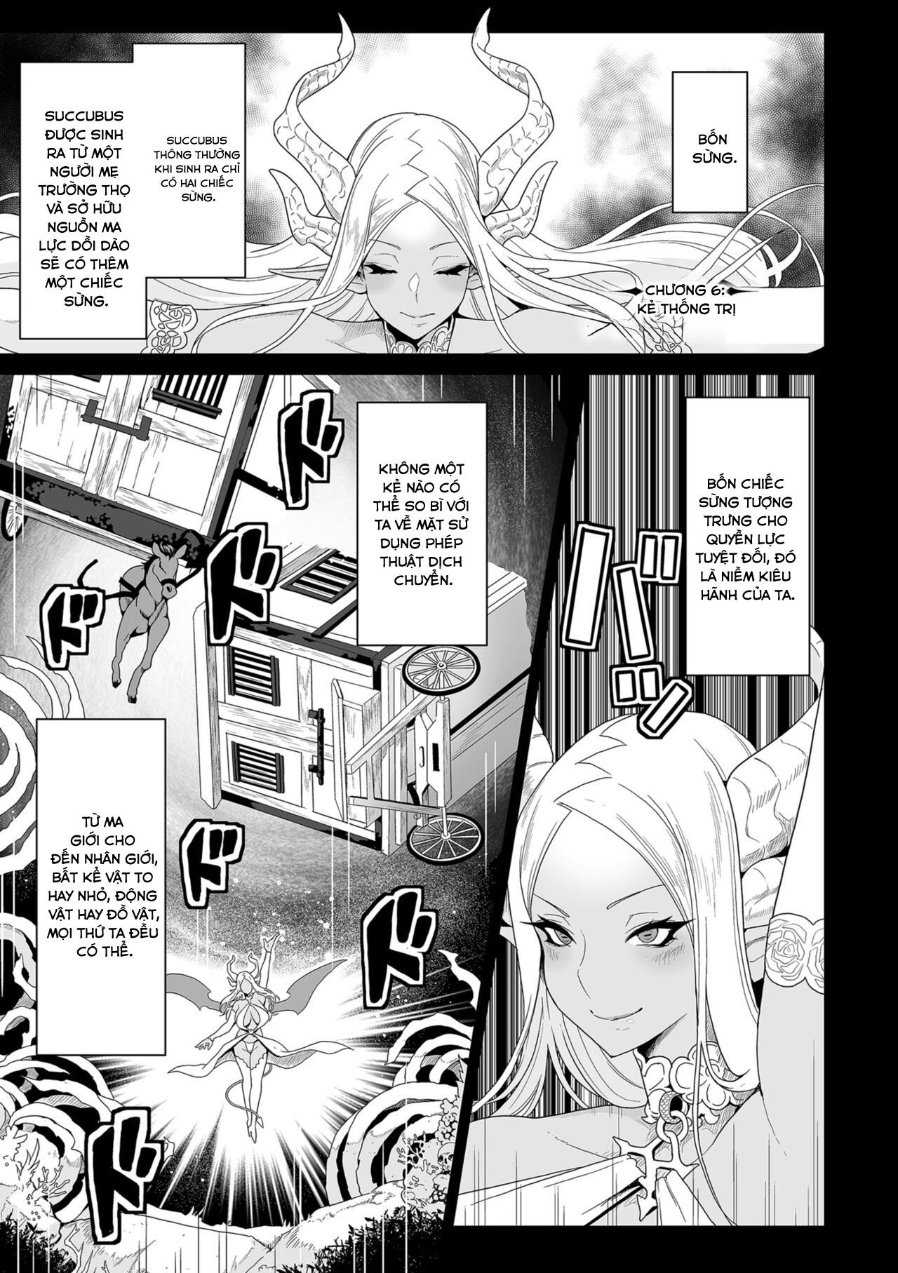 Đọc truyện hentai Vương quốc Succubus thèm bú - Chap 6