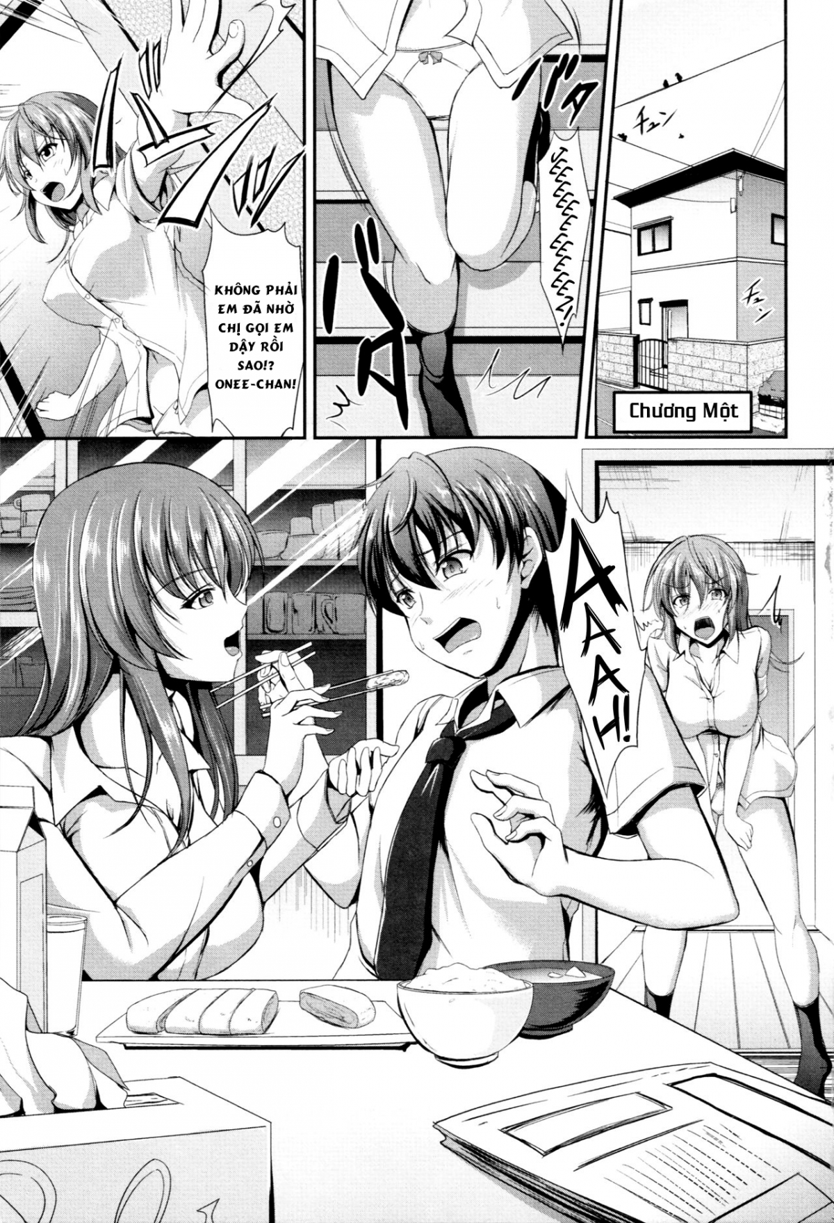 Đọc truyện hentai Sisters Sandwich - Chap 1