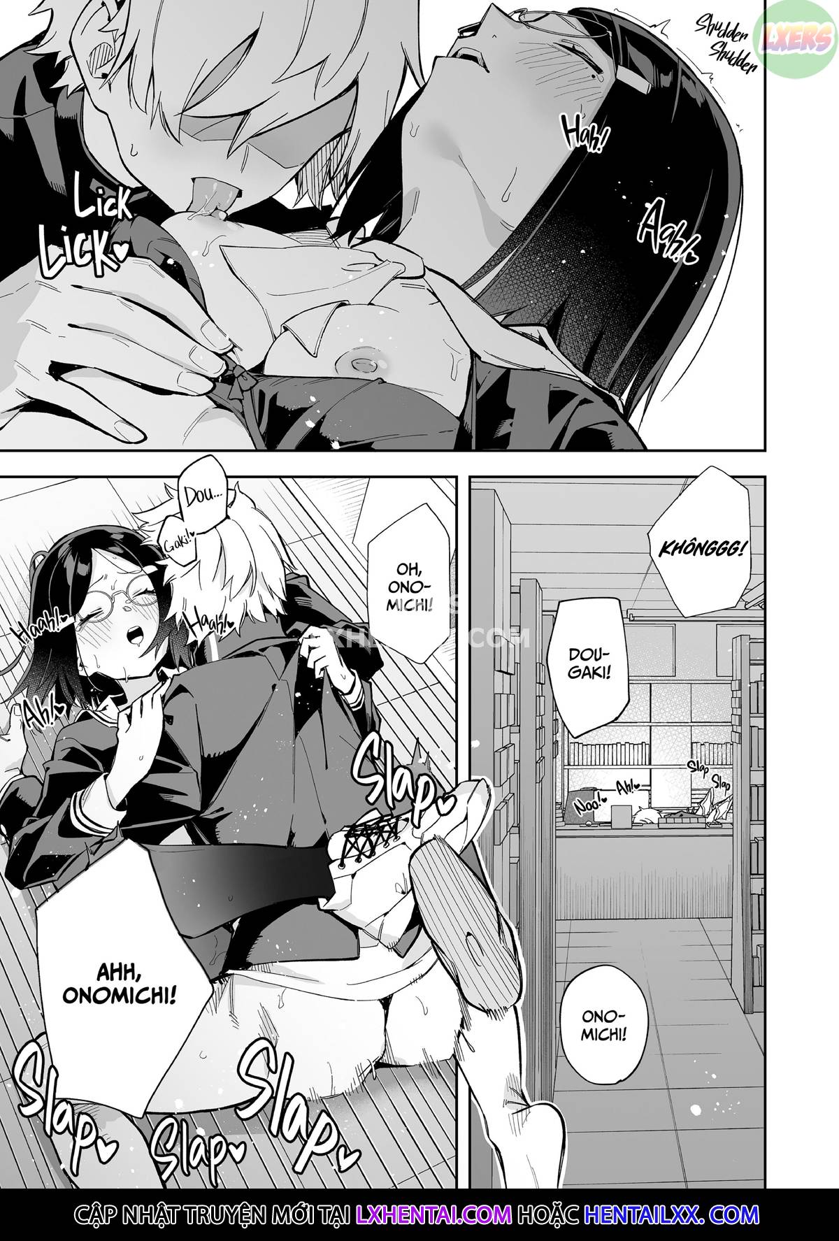 Đọc truyện hentai Uraaka Mousou Joshi - Oneshot - Không che