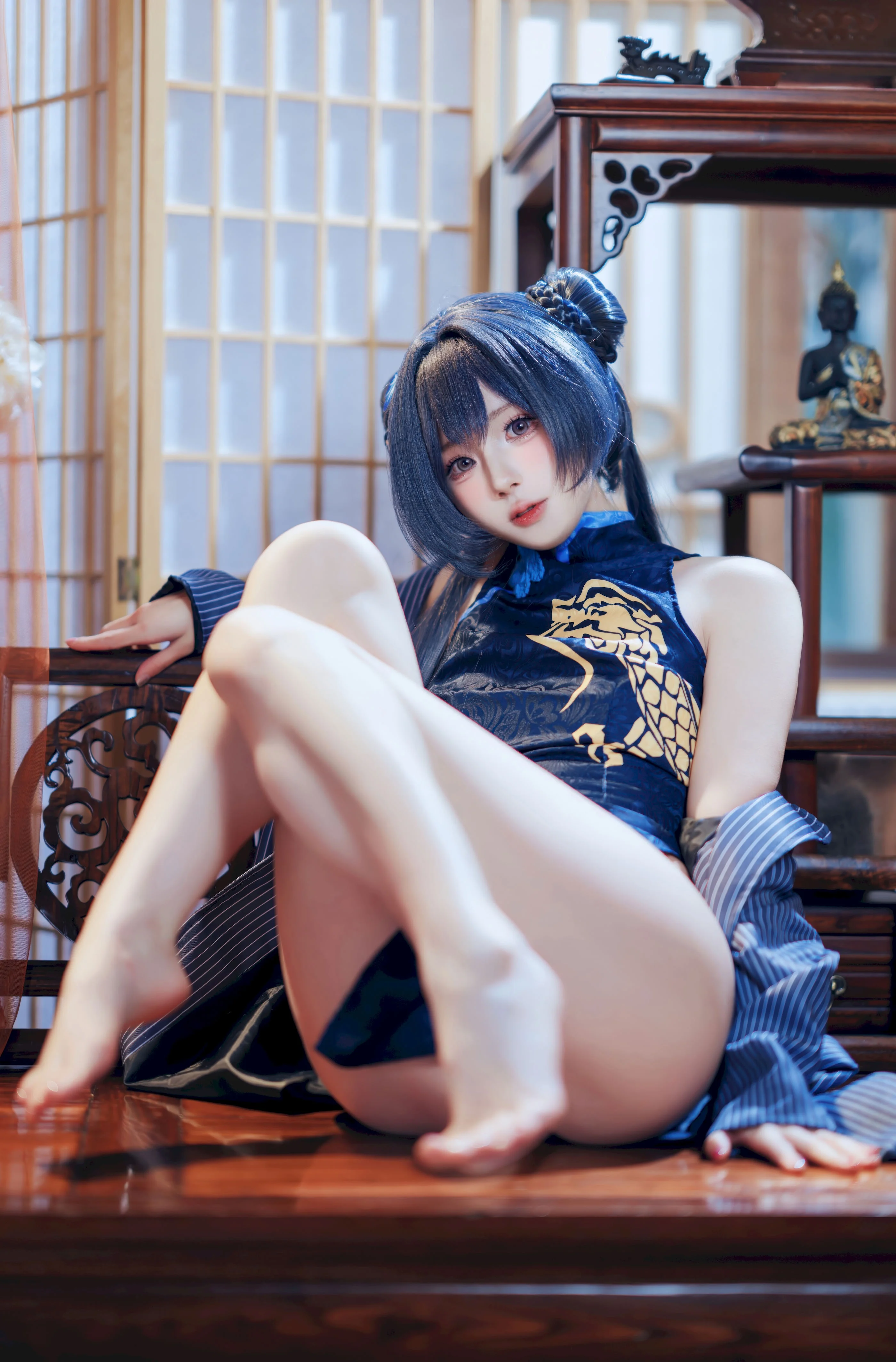 Đọc truyện hentai Tuyển tập Albums siêu phẩm Cosplay - Chap 1410 - Saionji Minamika, Azure Archives, Hime Saki