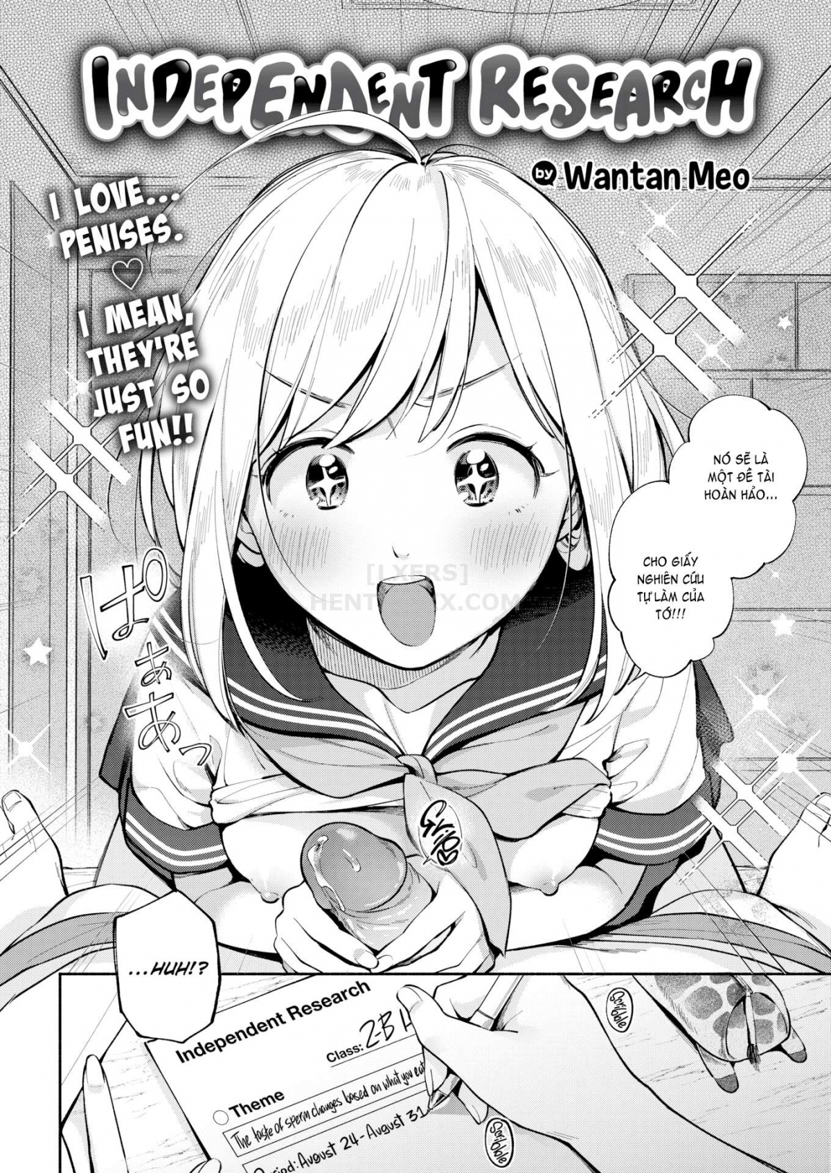 Đọc truyện hentai Independent Research - Oneshot