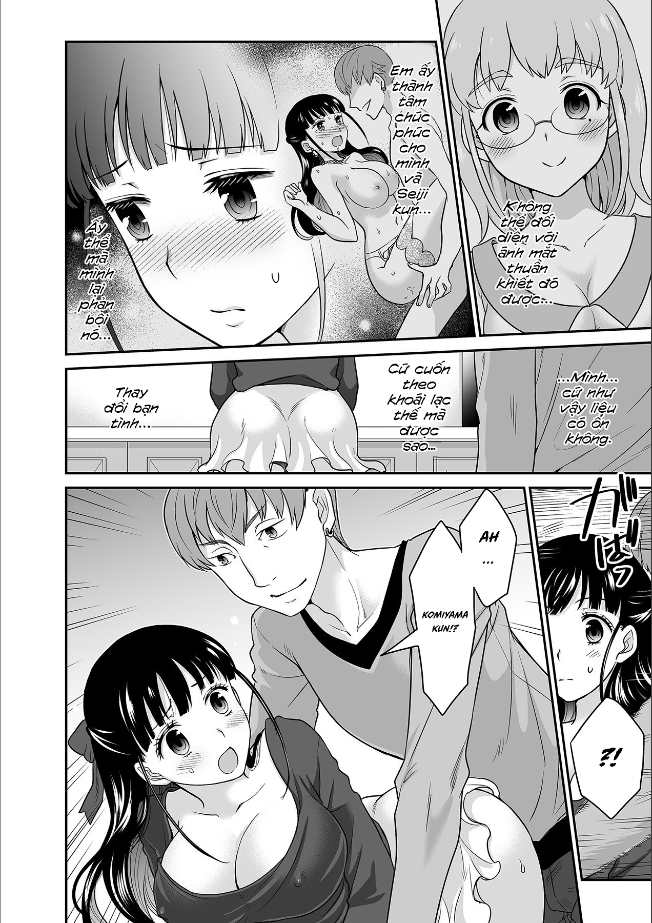 Đọc truyện hentai Anh ta không thể làm em thỏa mãn vậy thì anh có làm được không? - Chap 8