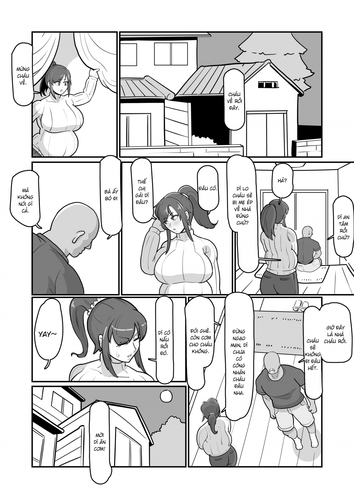 Đọc truyện hentai Bote Haha ~Ore o Jikka kara Oidashita Mukatsuku Hahaoya o Muriyari Haramasete Botehara Sex Zanmai!~ - Oneshot