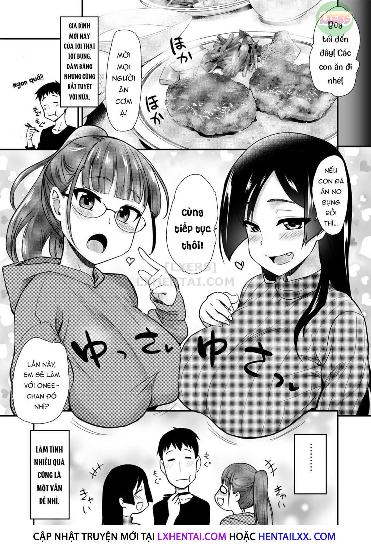 Đọc truyện hentai Onee-Chan To, Mama To, Ofuro Ni Hairo - Oneshot